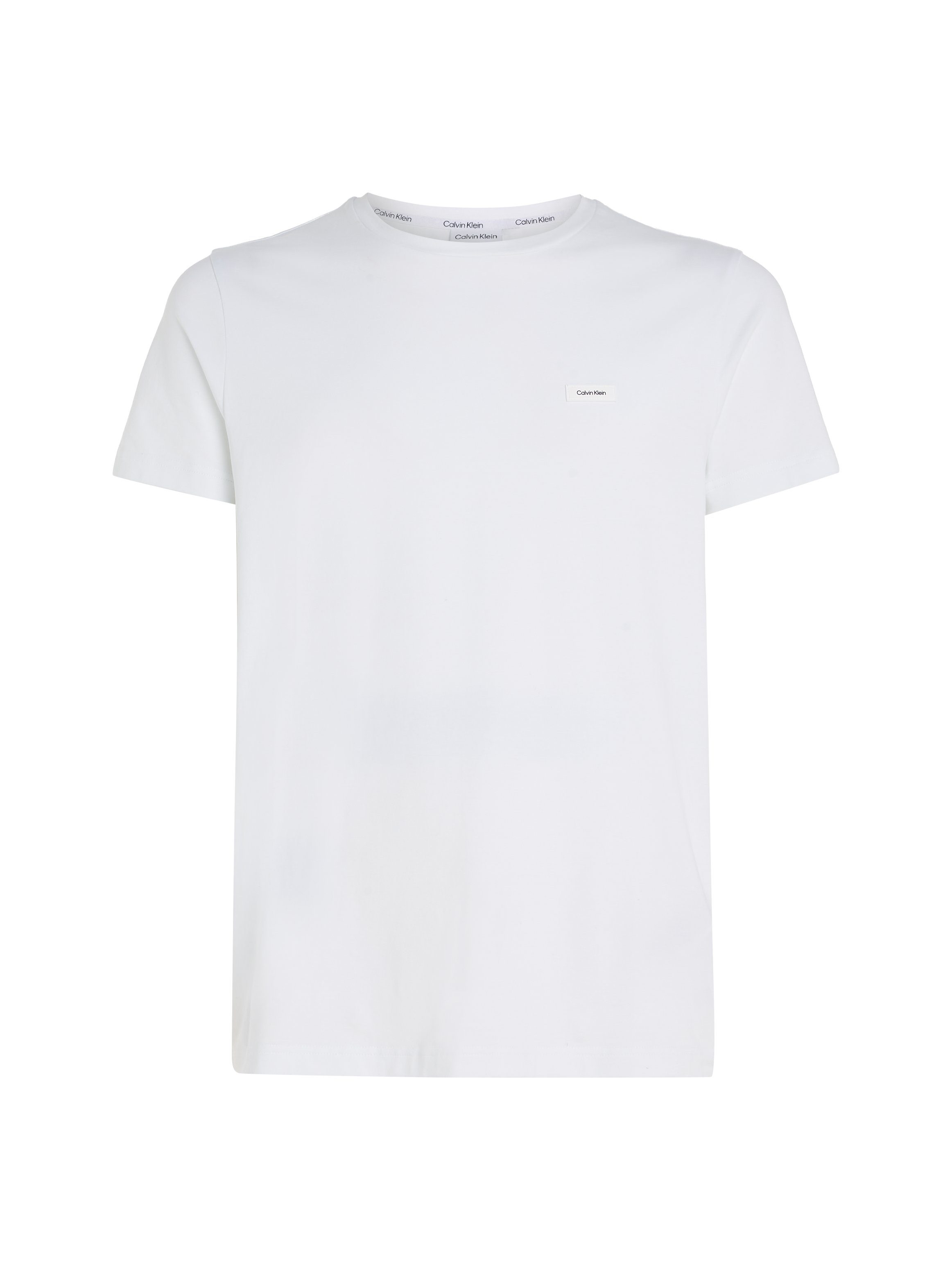 T-SHIRT White Klein SLIM Calvin FIT T-Shirt STRETCH Bright