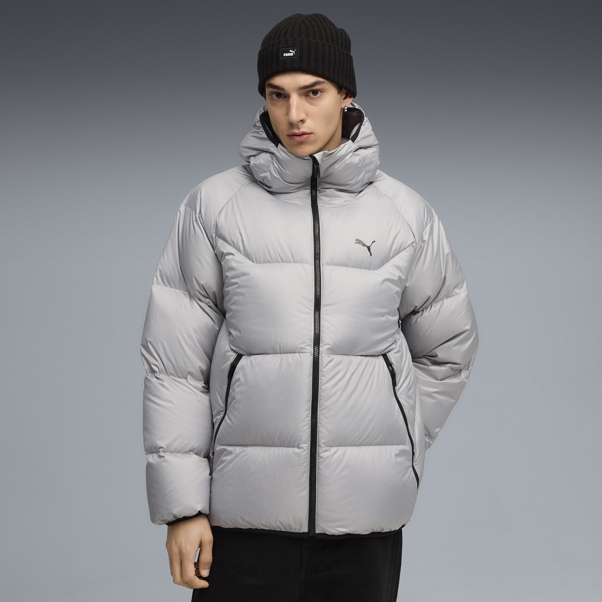 PUMA Daunenjacke Daunen-Pufferjacke mit Kapuze Herren günstig online kaufen