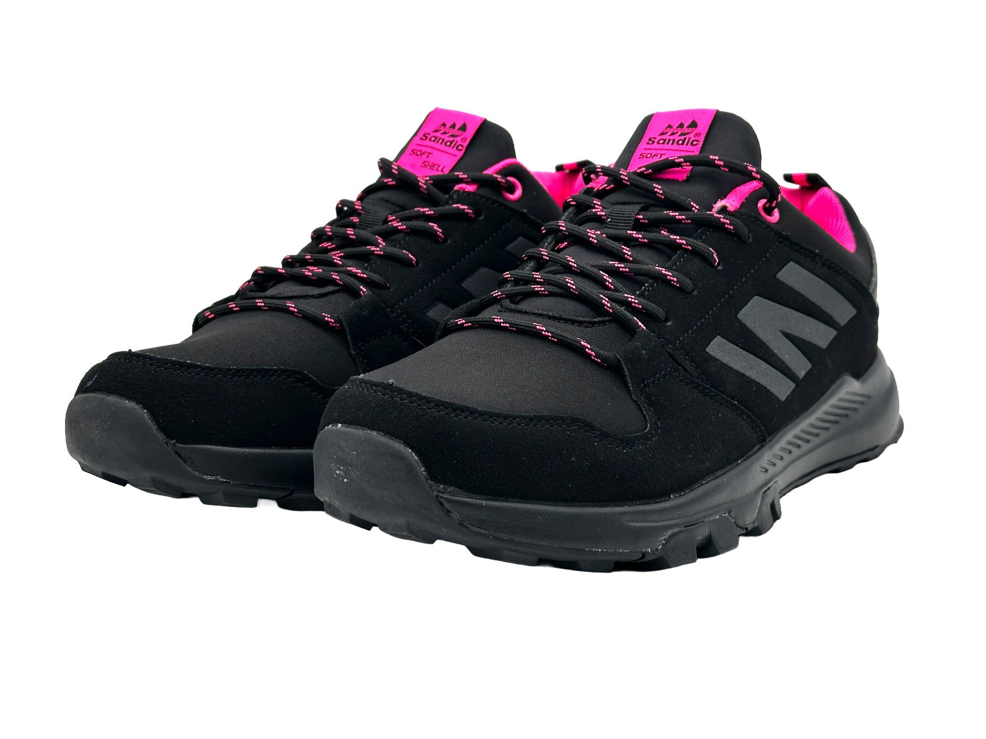 Nowaland Leichte Wanderschuhe mit wasserabweisendem Softshell und Profilsohle Wanderschuh Wasserabweisend, atmungsaktiv und rutschhemmend – ideal für Outdoor