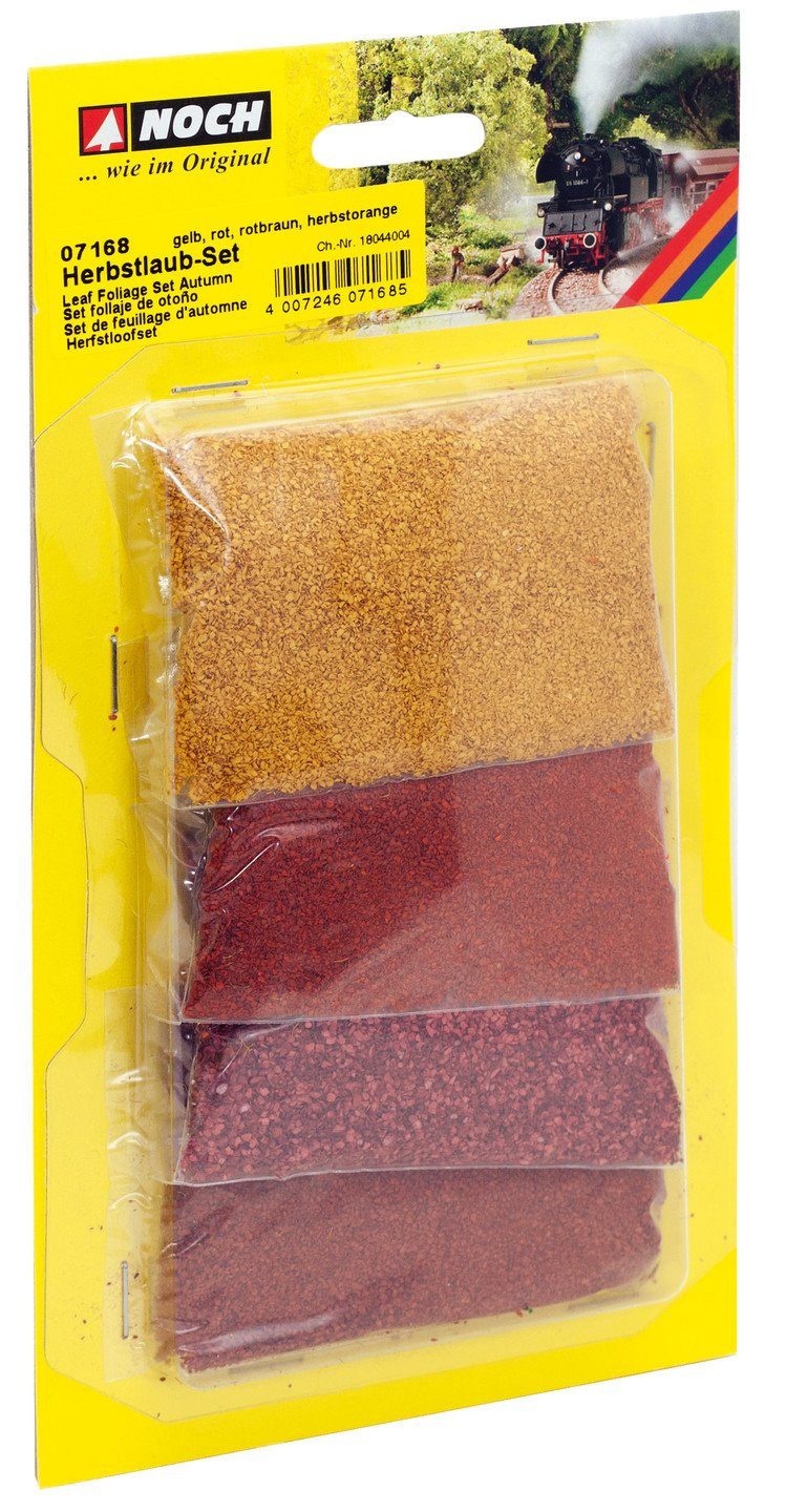 NOCH Modelleisenbahn-Baum Herbstlaub-Set, ideal als Modellbau Flock, 56 g fü, Streu