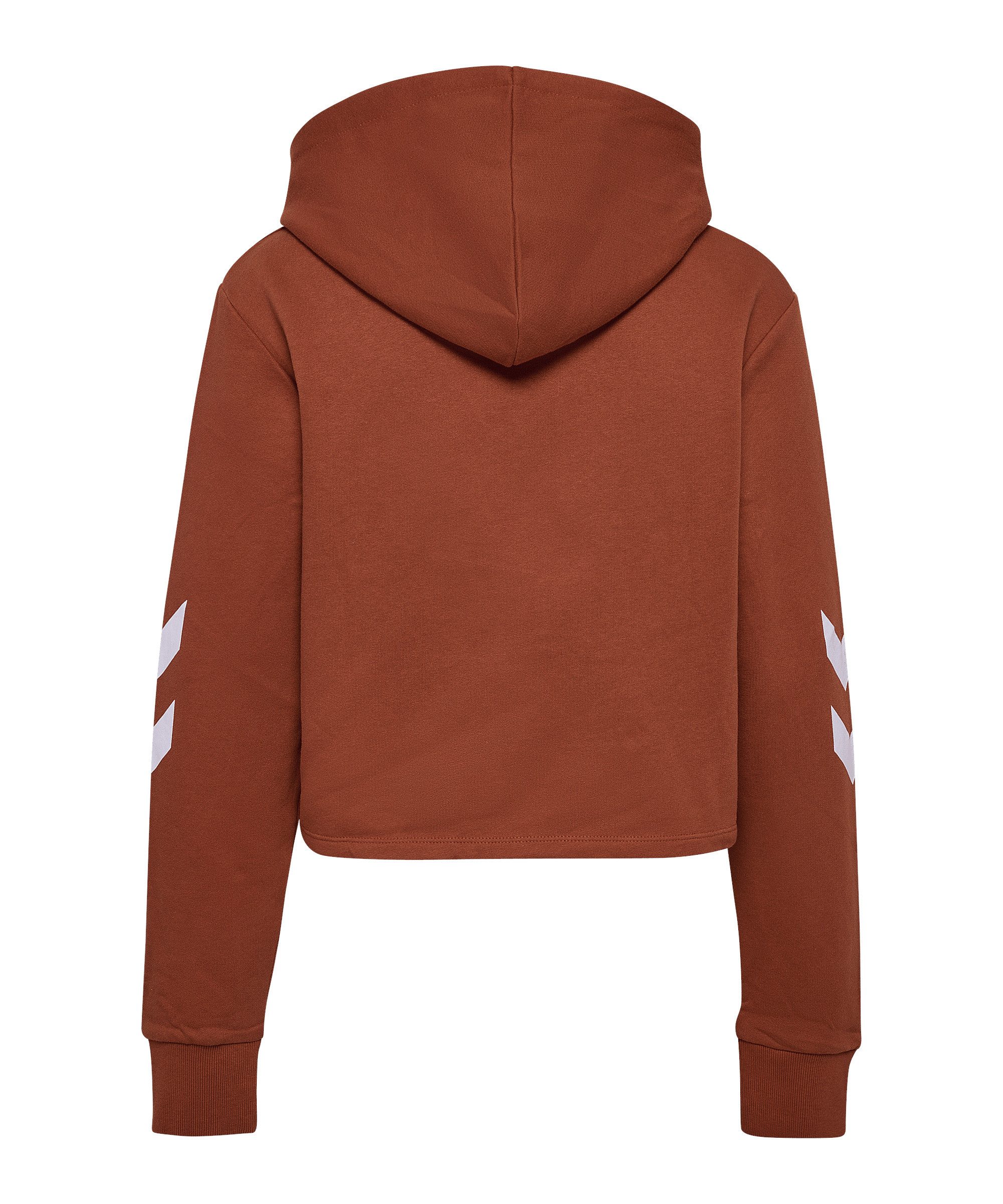 hummel T-Shirt Hummel Legacy Cropped Hoody Damen Damen Baumwolle
