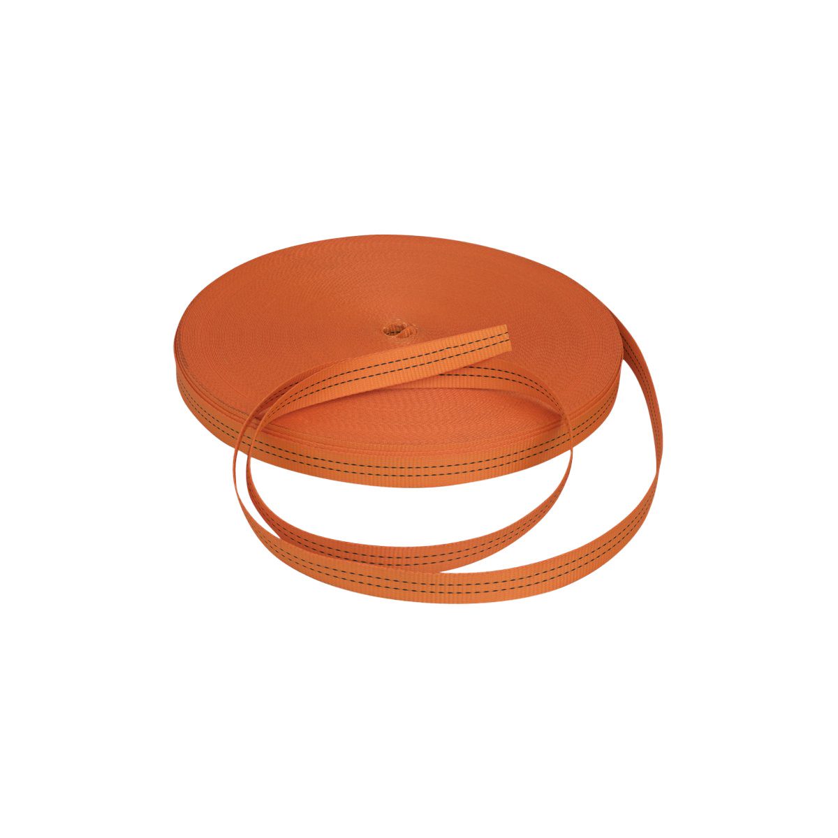 LYSEL® Zurrgurt Gurtband Polyester (PES), 35 mm breit, 2 mm stark, 3200 Kg, orange (5-St) 5000 x 35 mm [L x B]