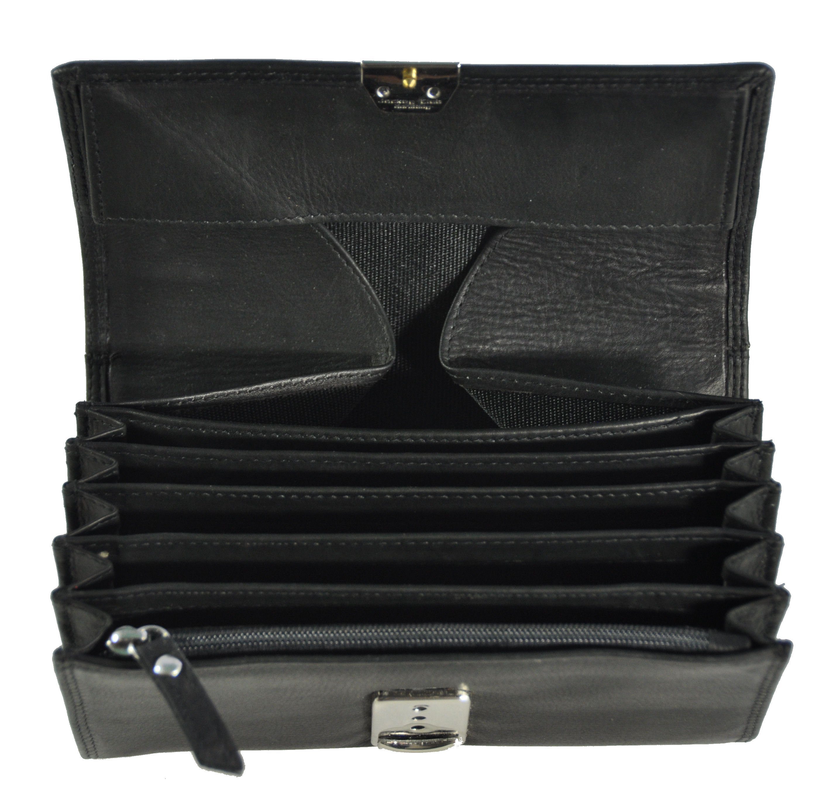 JOCKEY CLUB Kellnerbörse echt Leder Taxibörse Geldbörse Portemonnaie