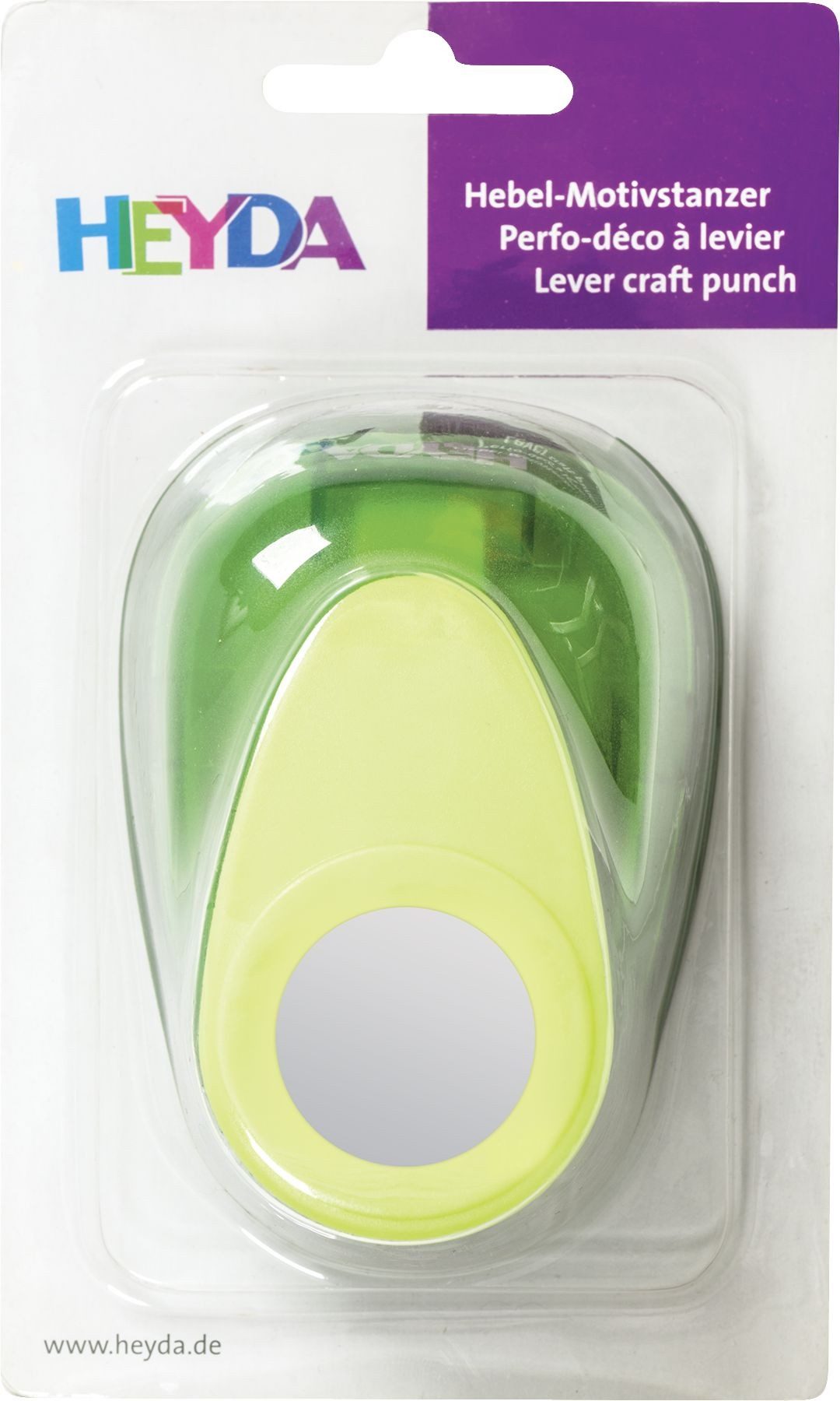 Heyda Motivstanzer Motivstanzer für Karton bis 220g/qm Kreis 45mm