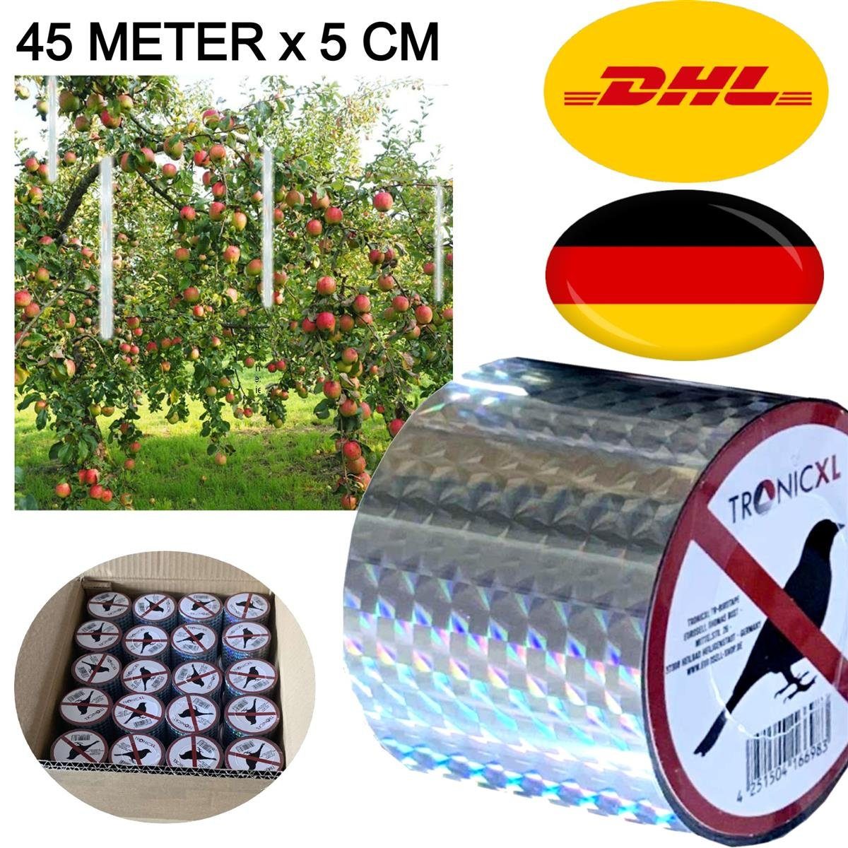 TronicXL Vogelabwehr-Windspiel Vogelschutzband Vogelabwehr Band Vogelschutz günstig online kaufen