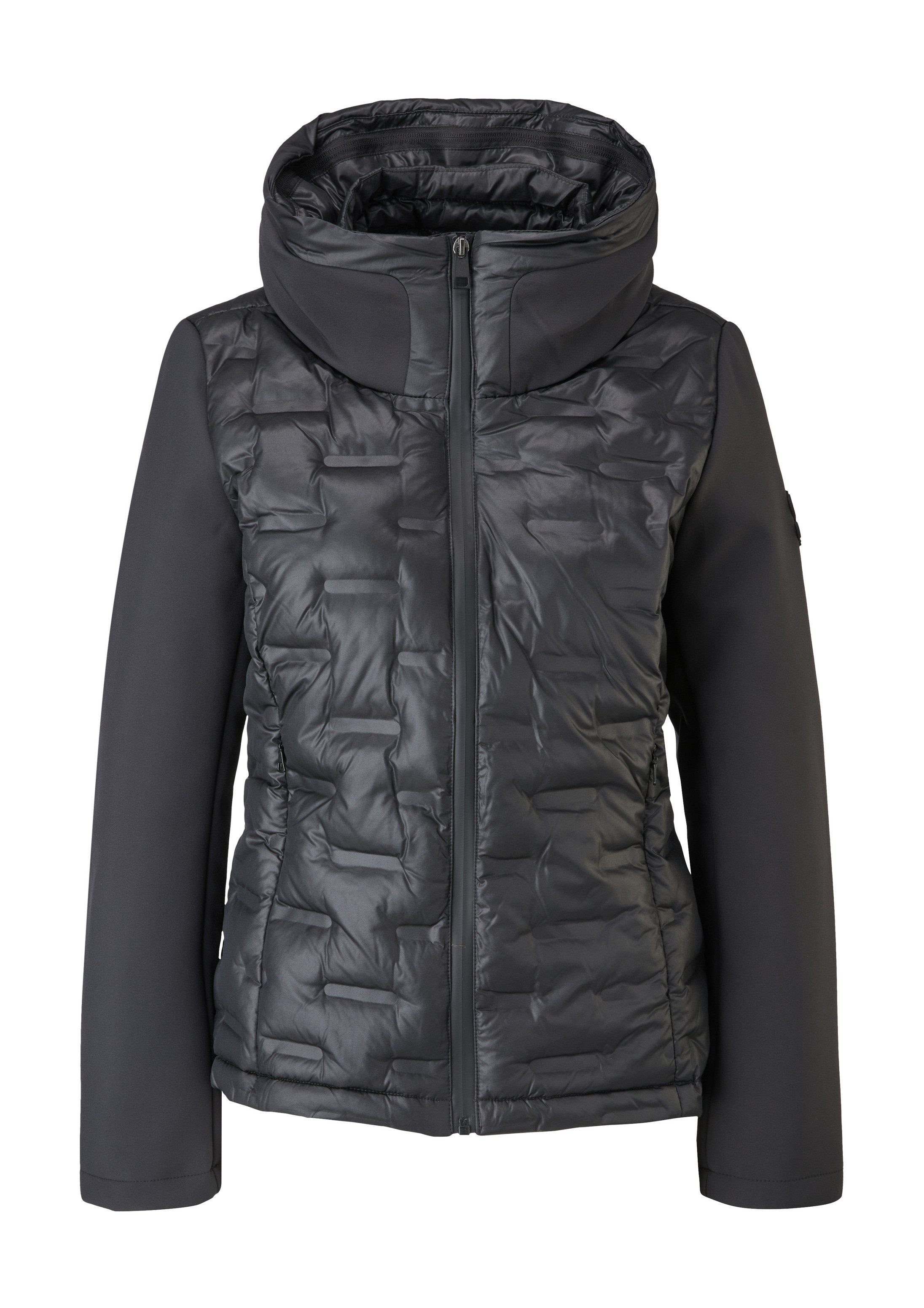 s.Oliver Funktionsjacke Outdoor-Jacke Jacke mit verstaubarer Kapuze