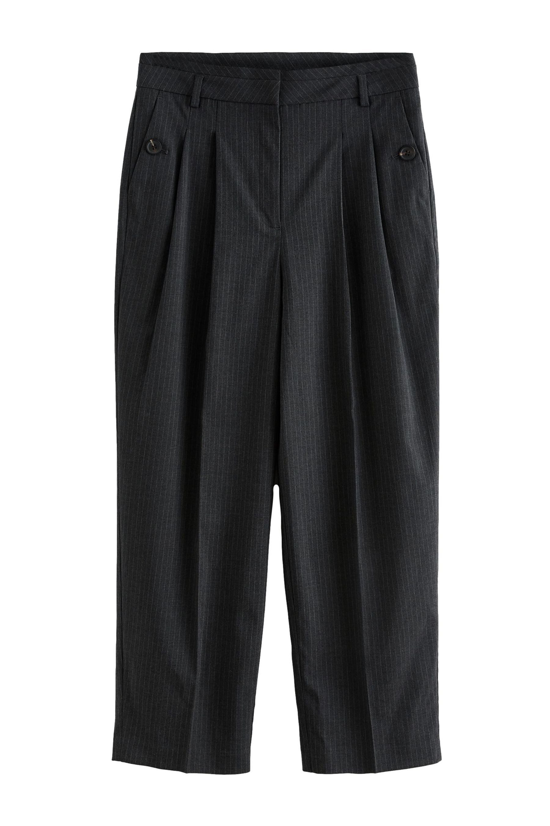 Next Stoffhose Barrel-Hose mit Nadelstreifen (1-tlg) günstig online kaufen