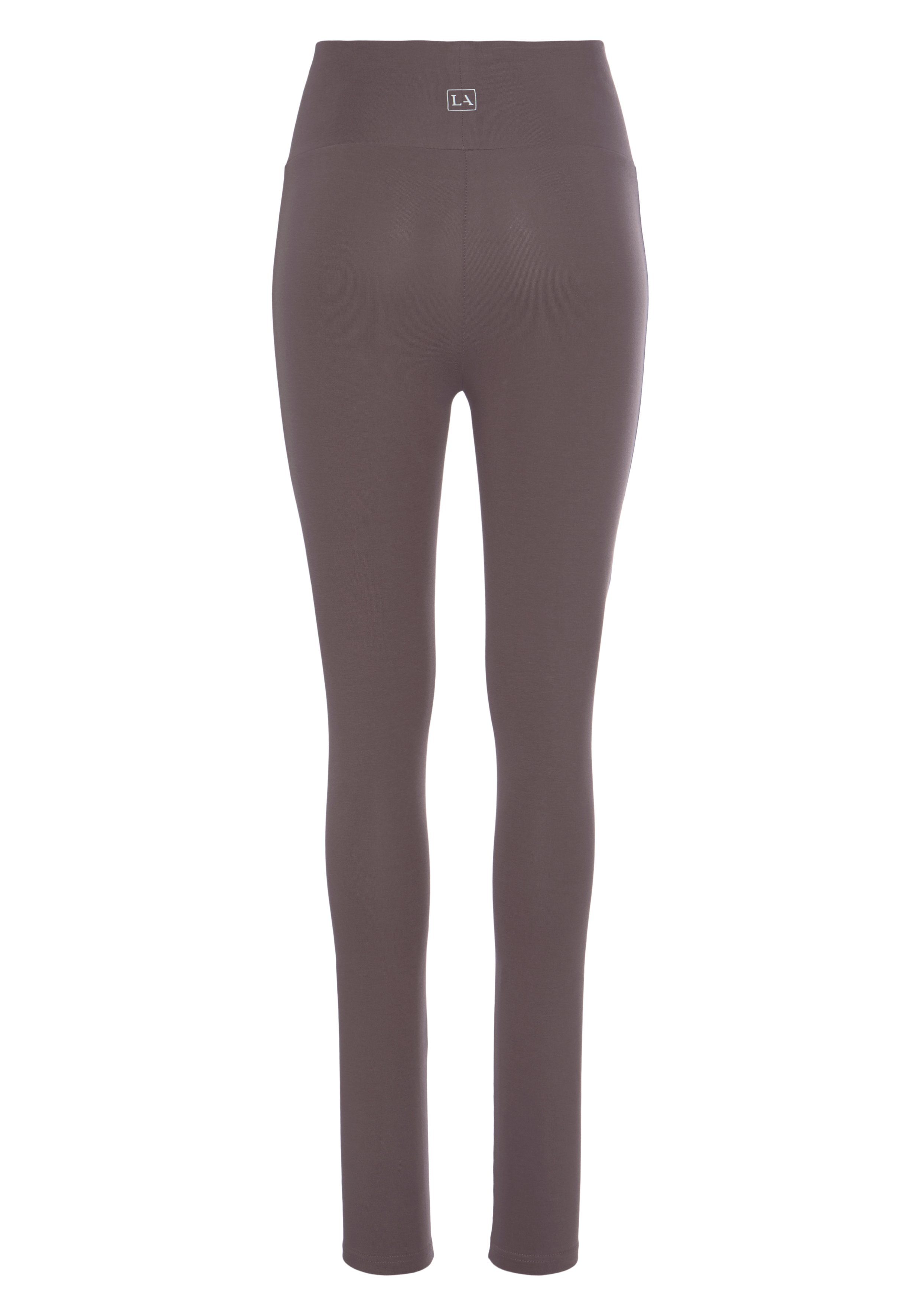 LASCANA Leggings mit breitem Bündchen – Bild 4 von 5