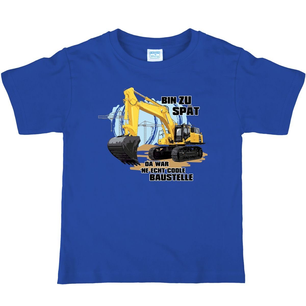 T-Shirt Total Motiv für Bagger Spruch mit Kinder T-Shirt