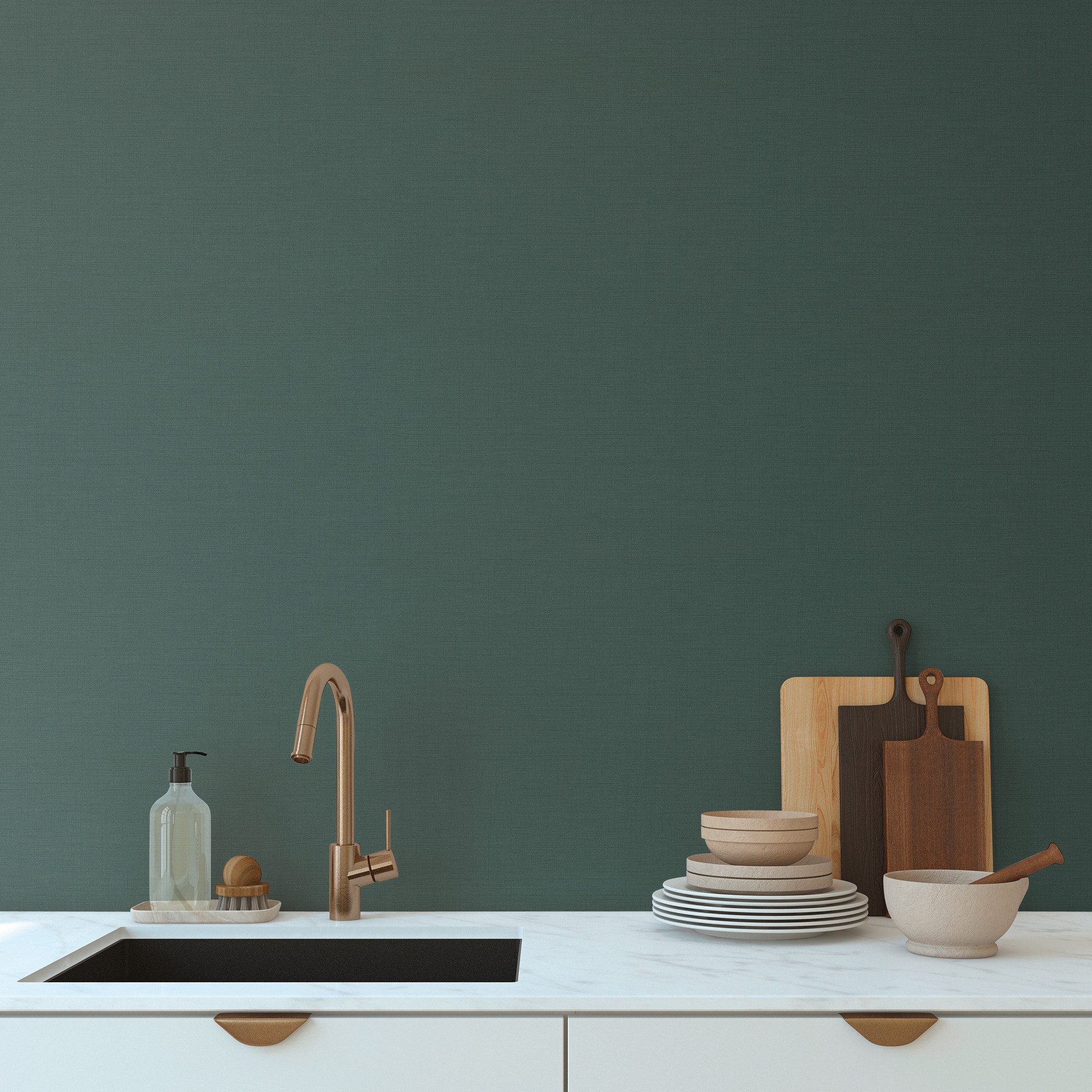 A.S. Création Vliestapete Anna D'Andrea Vliestapete einfarbige Strukturtape günstig online kaufen