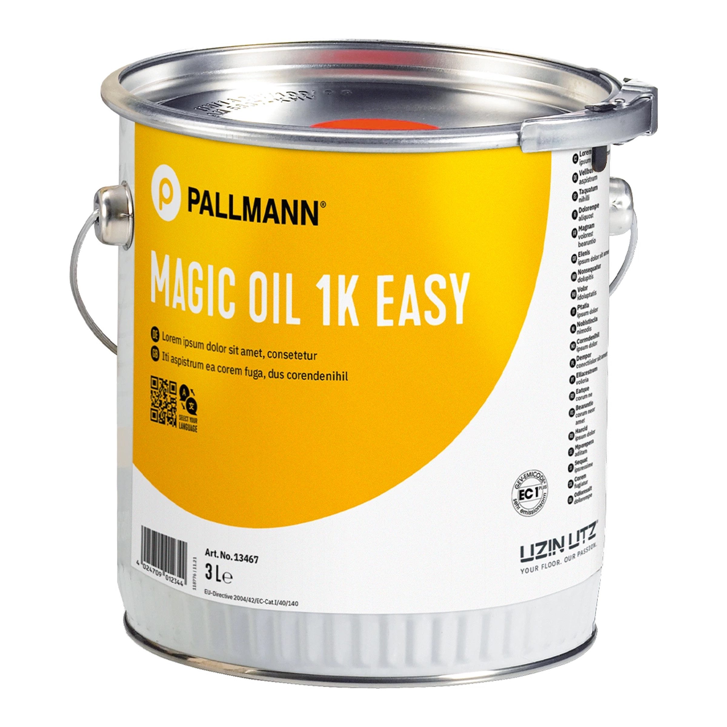 Pallmann Pallmann Magic Oil 1K Easy Öl-Wachs für Parkett & Holz 3 L Holzpflegeöl