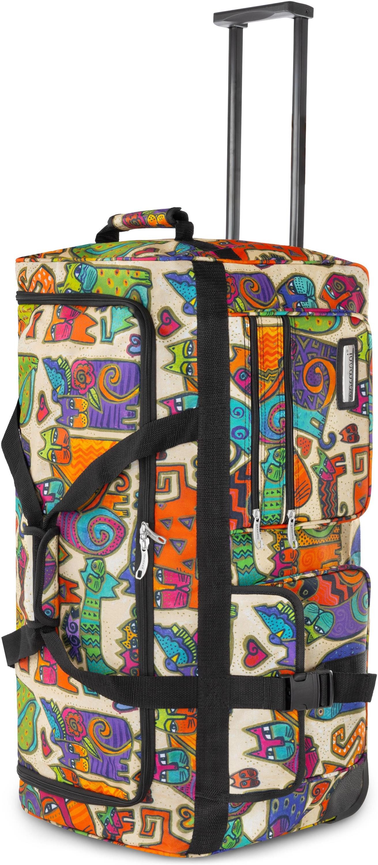 normani Reisetasche Reisetasche mit 3 Rollen günstig online kaufen
