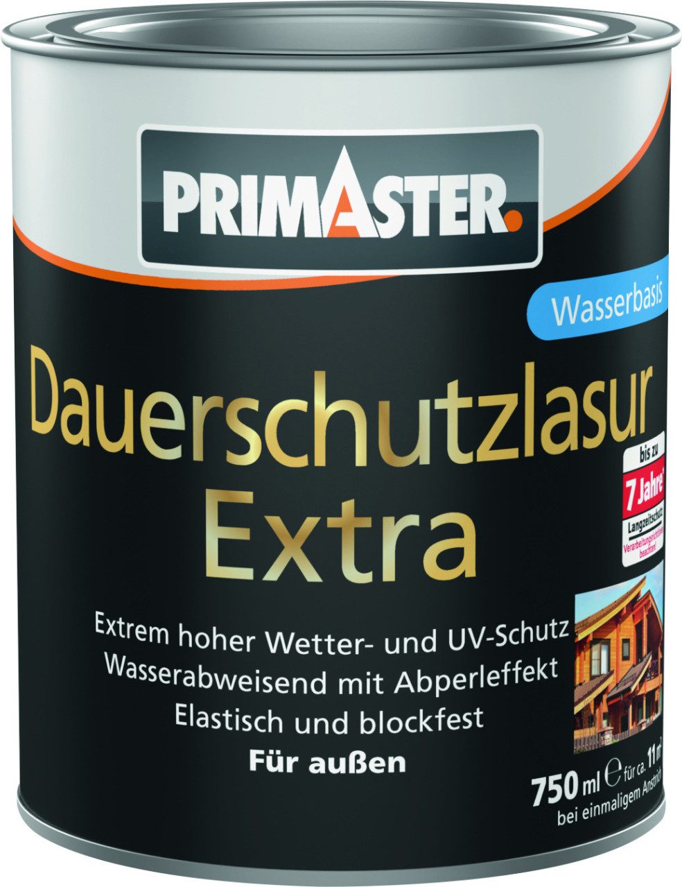 Primaster Lasur Primaster Dauerschutzlasur Extra 750 ml teak