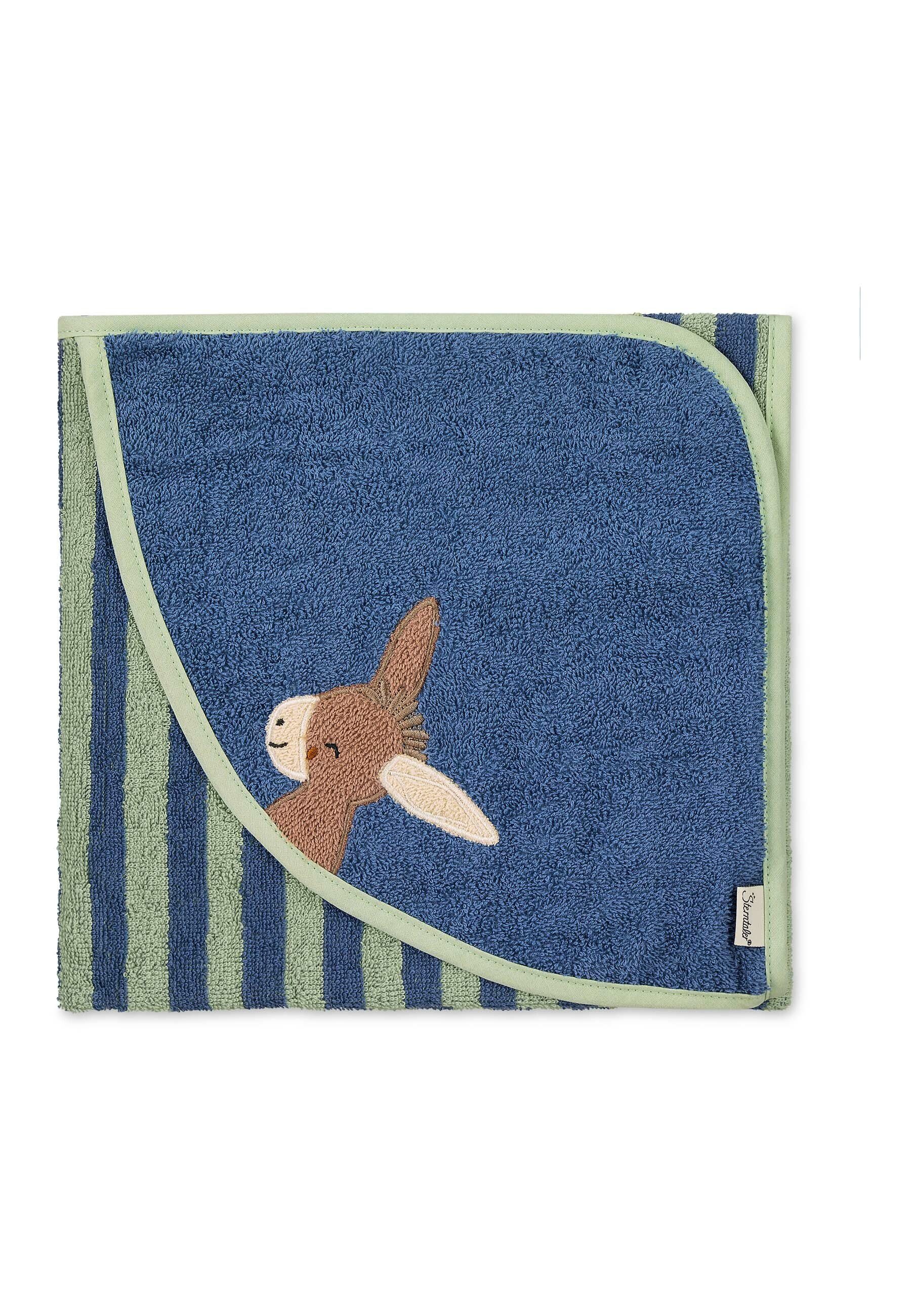 Sterntaler® Badetücher Sterntaler® Kapuzenbadetuch 80x80 cm ESEL Emmilius, günstig online kaufen