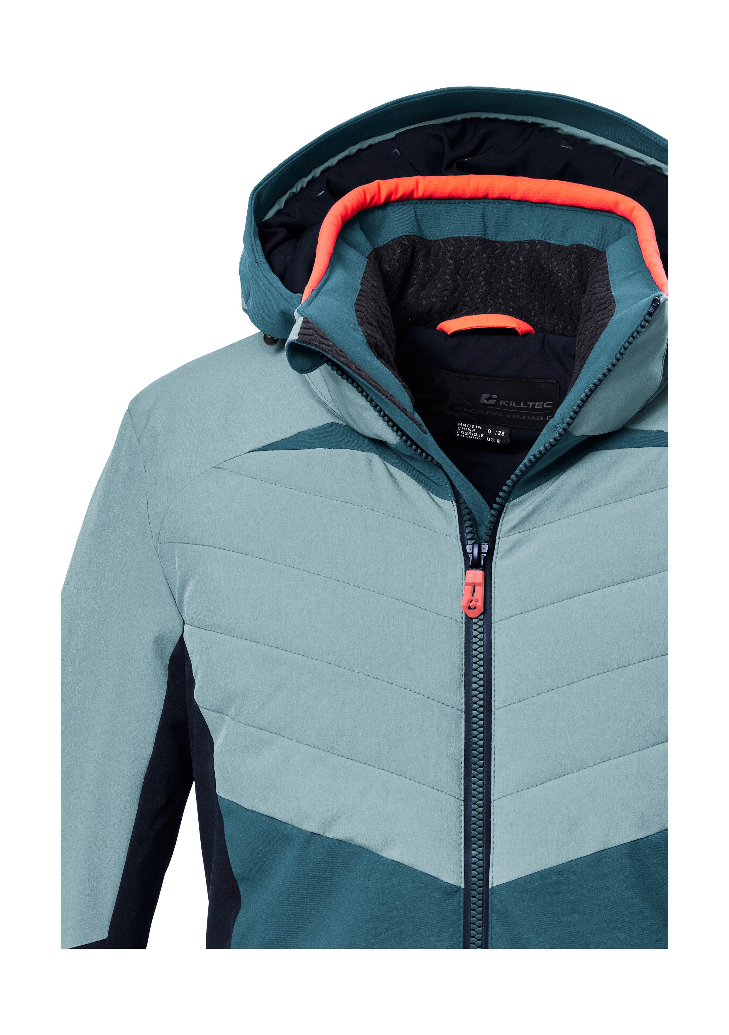 Killtec Skijacke KSW 34 WMN SKI JCKT Atmungsaktive, winddichte Damenjacke mit 10.000 mm Wassersäule