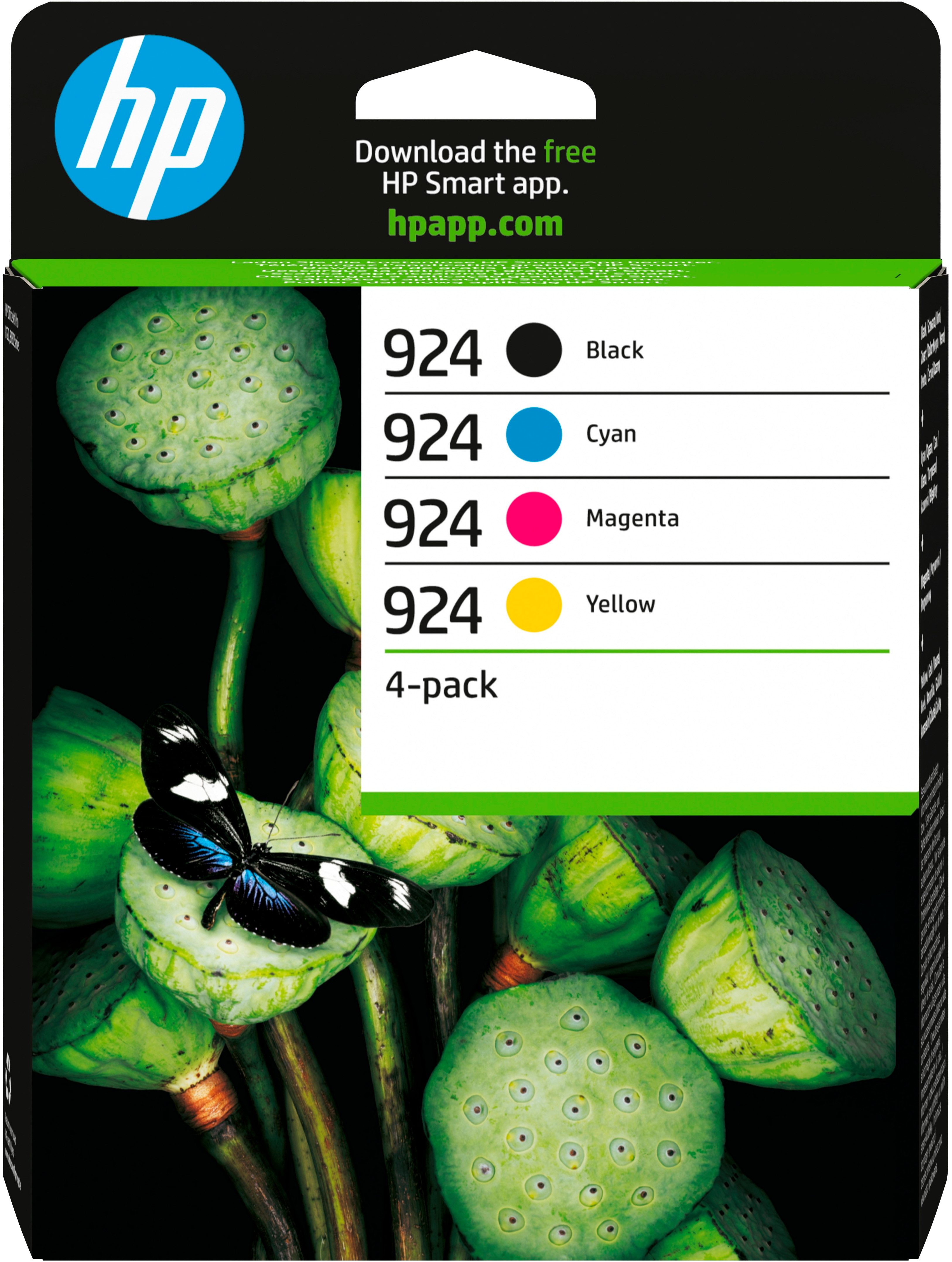 HP 924 4er-Pack Tintenpatrone (Packung)