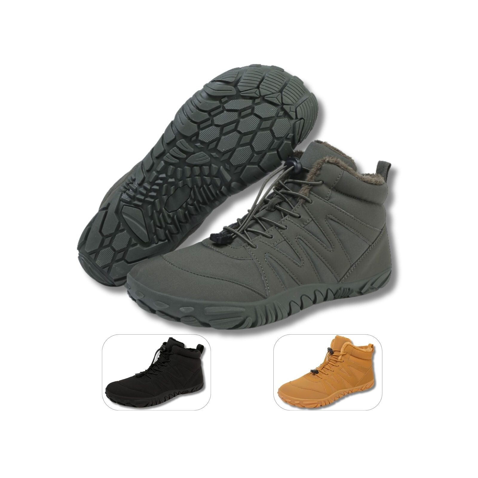DOTALES Dailystep Barfußschuhe Winterstiefel Damen & Herren – Exklusiv & Barfußschuh Minimalschuhe