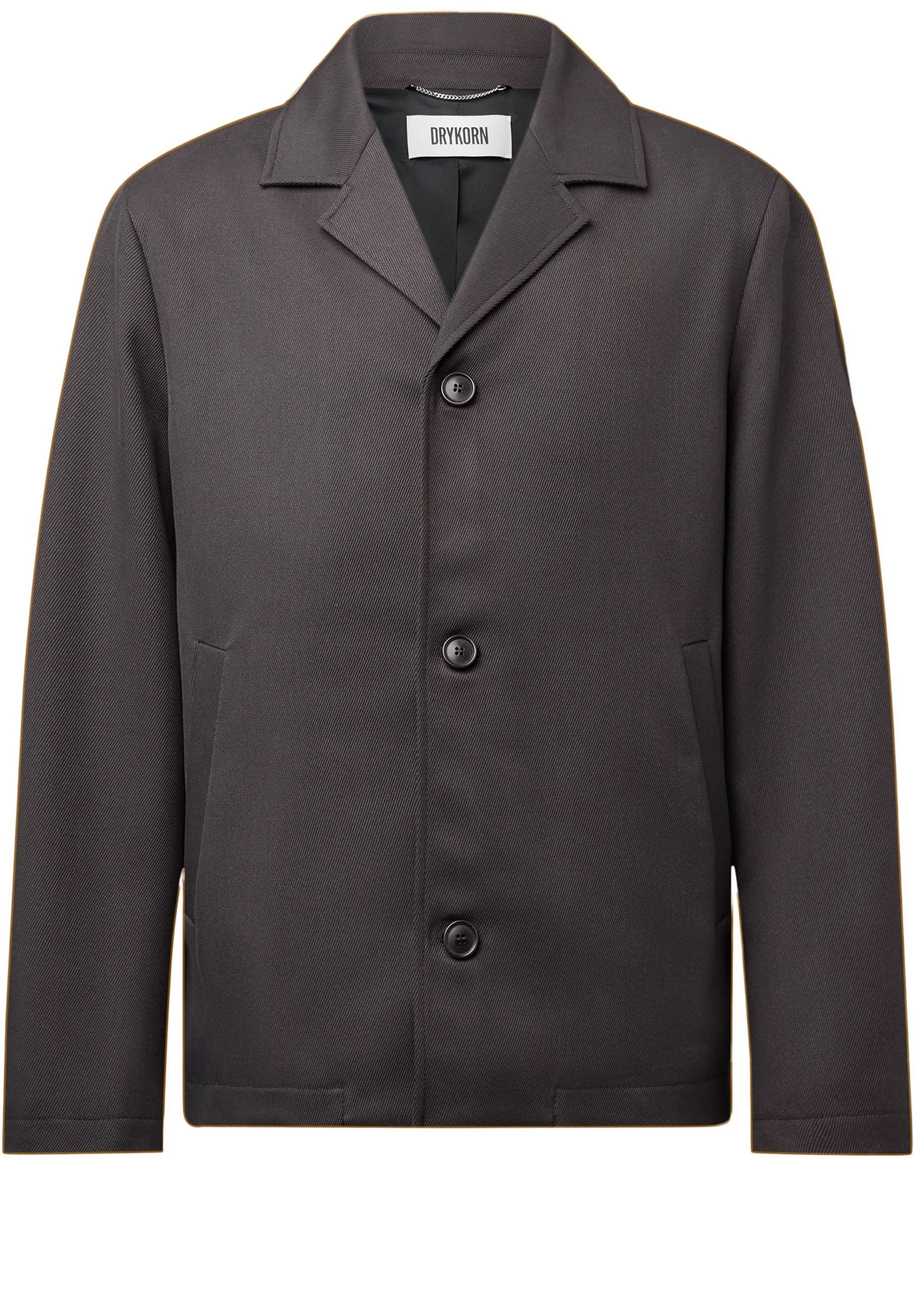 Drykorn Hemdjacke Louvin mit Reverskragen (1-St)