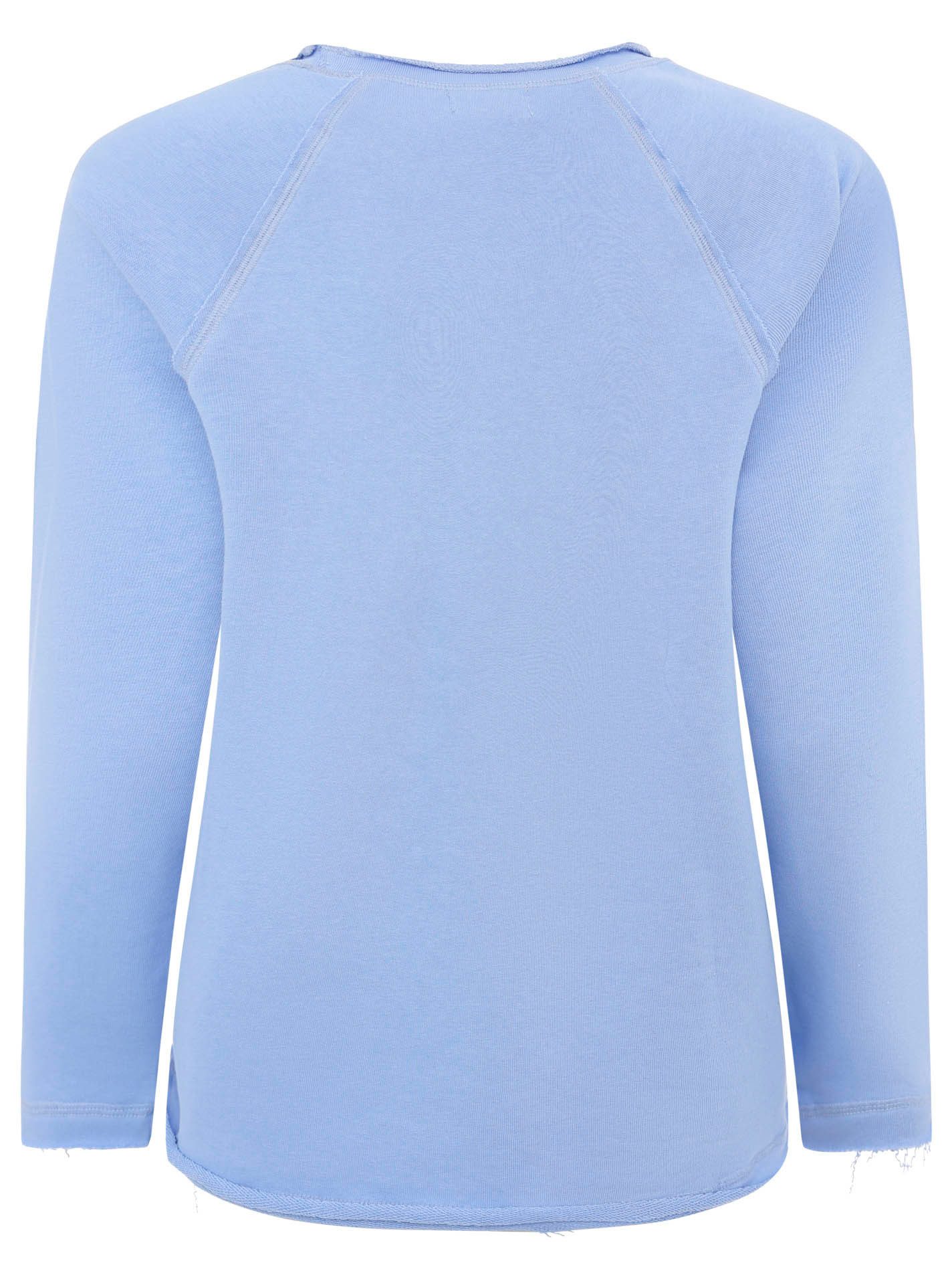 Zwillingsherz Hoodie "Moin Meer Strand" mit Used-Look Kanten und maritimer günstig online kaufen