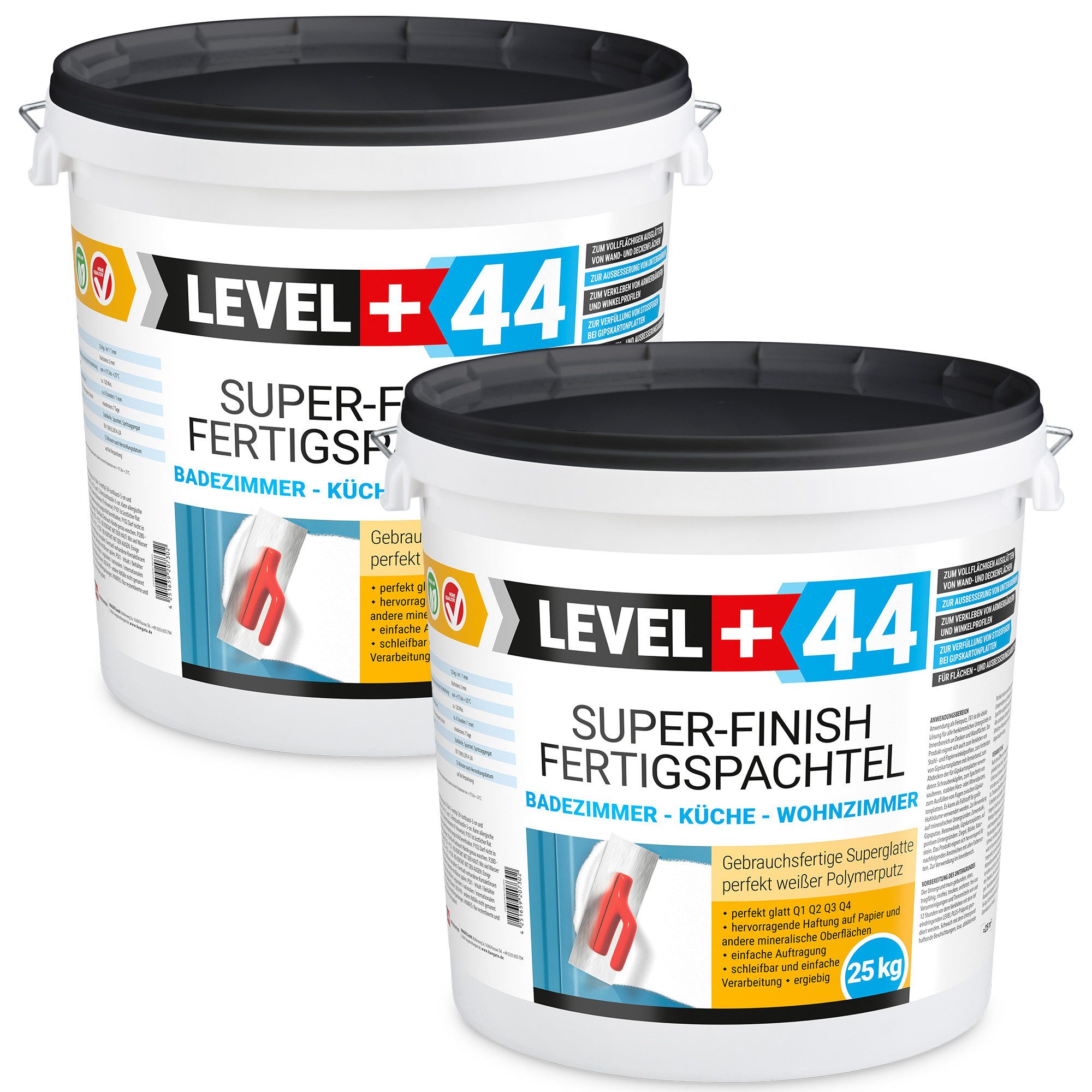 Level+ Fertigspachtel Fertigspachtel Spachtelmasse Super Finish günstig online kaufen