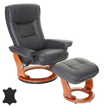 MCA furniture Relaxsessel Halifax, dicke Polsterung, inklusive Fußhocker, Armlehne höhenverstellbar