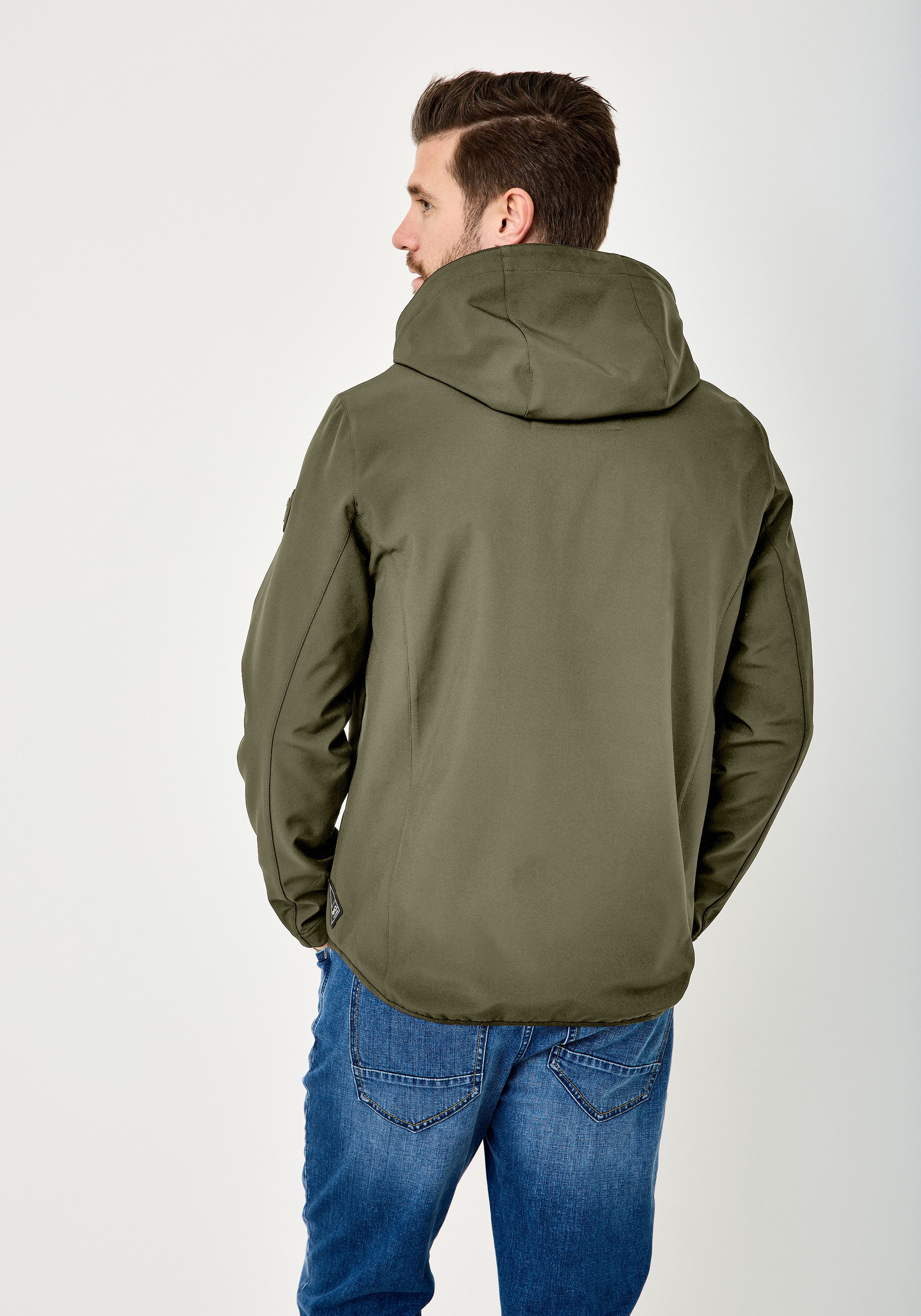 Redpoint Blouson KENT Softshell Outdoorjacke mit Kapuze und Stretch