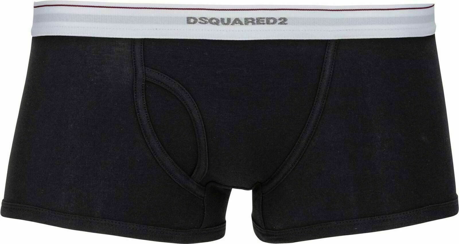 Dsquared2 Boxershorts Dsquared² Underwear Stretch Rib Cotton Unterwäsche Boxer Briefs Boxers