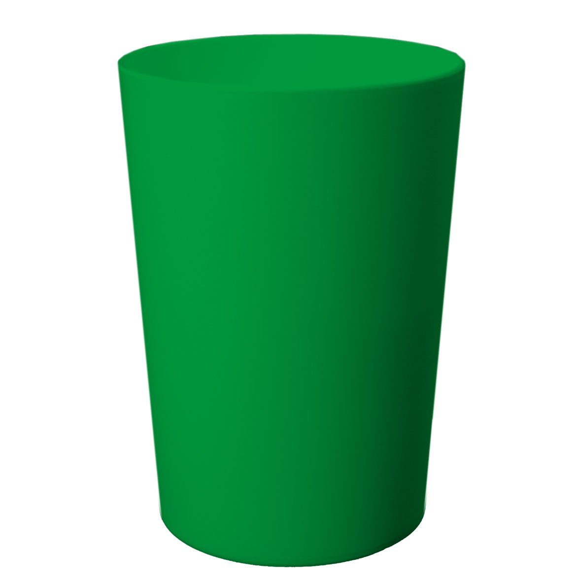 mehrweg.pro Mehrwegbecher Becher "Pure", Kunststoff, (Sparset, 25-tlg., 25) standard-grün