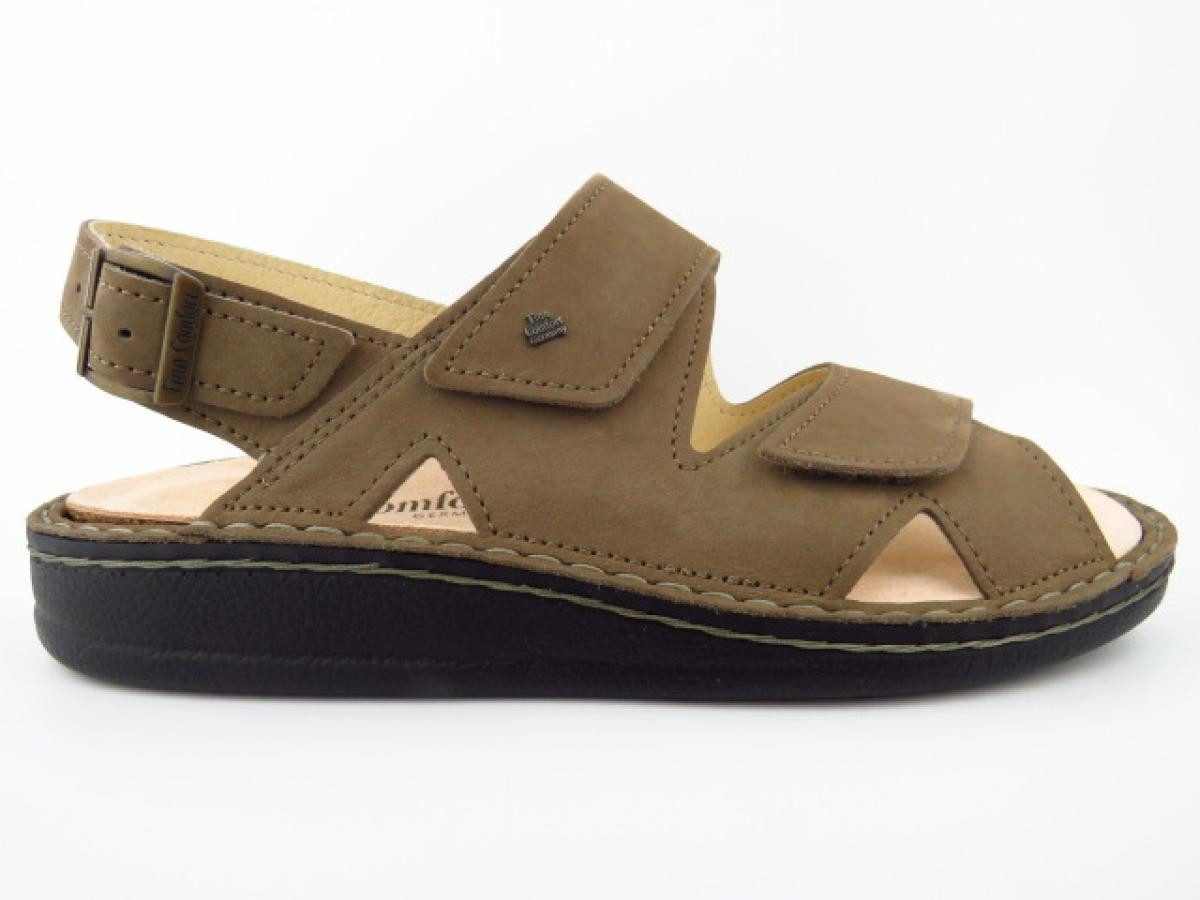 Finn Comfort Toro-S Nubuk truffle Sandale günstig online kaufen