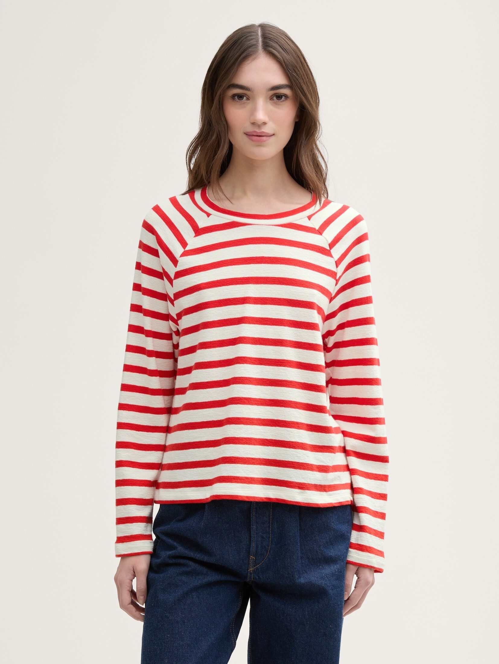 TOM TAILOR Denim Langarmshirt Boxy Fit günstig online kaufen
