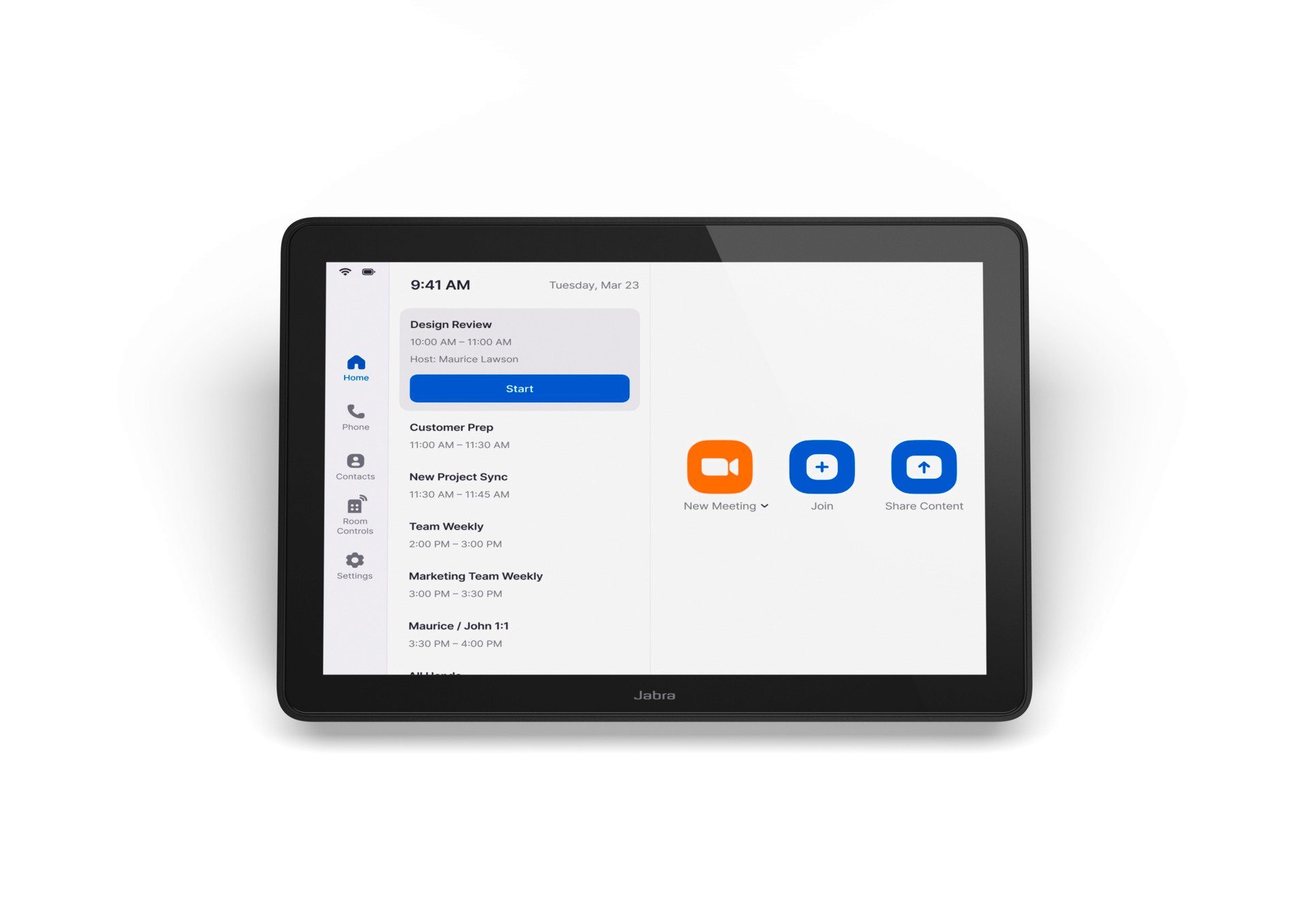 Jabra PanaCast 50 Video Bar System Zoom Room, EMEA Charger-C Webcam