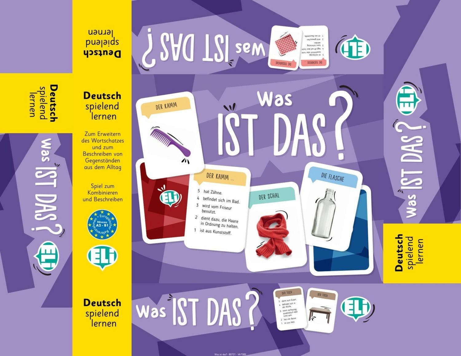 Was ist das? / diverse, Deutsch spielend lernen. 132 Karten, Handreichung