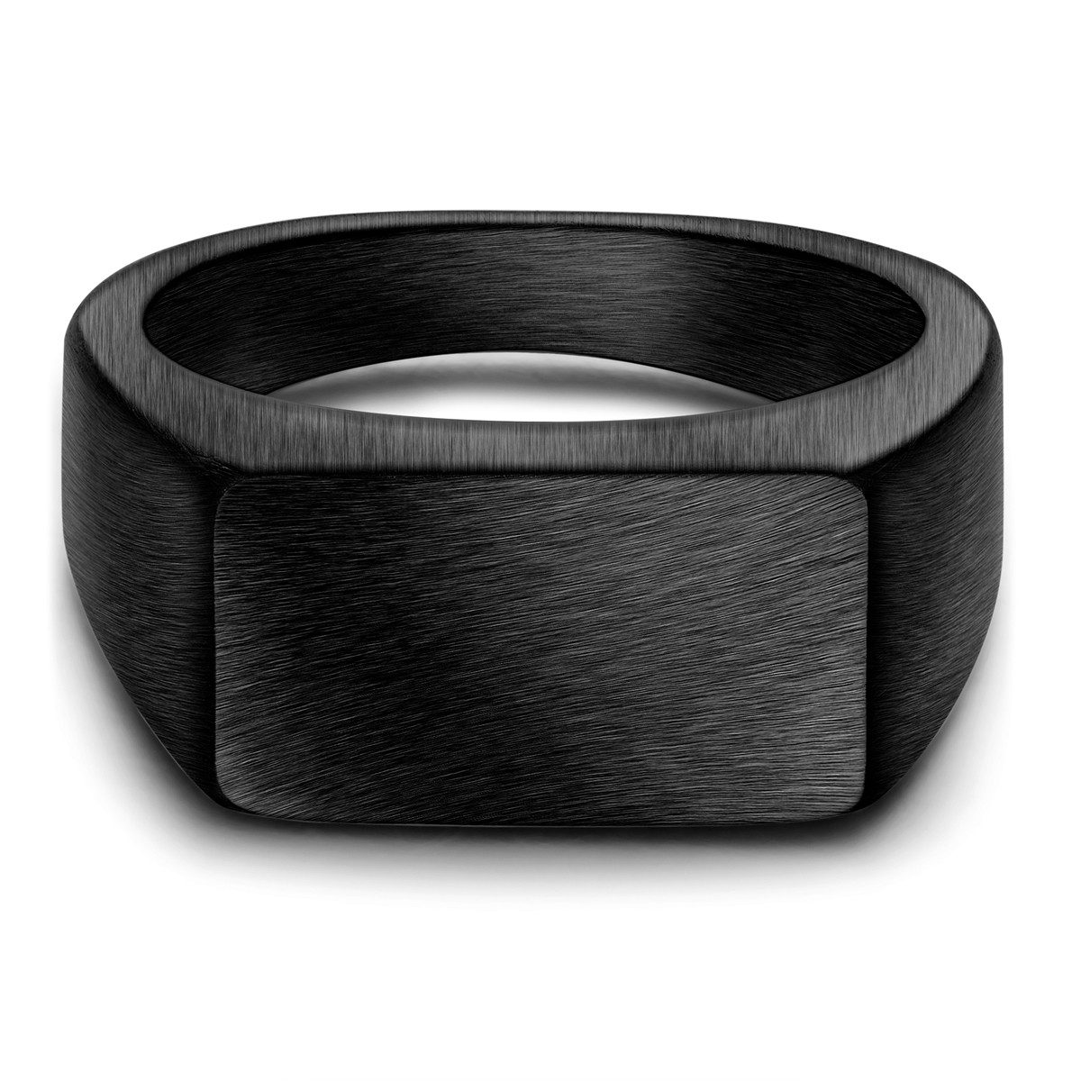 True Rebels Fingerring schwarz
