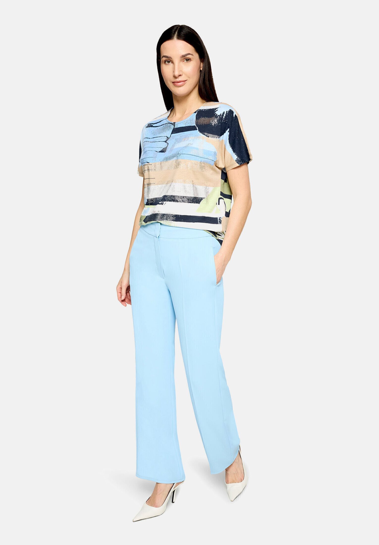 Betty Barclay Kurzarmshirt Damen mit Aufdruck (1-tlg)