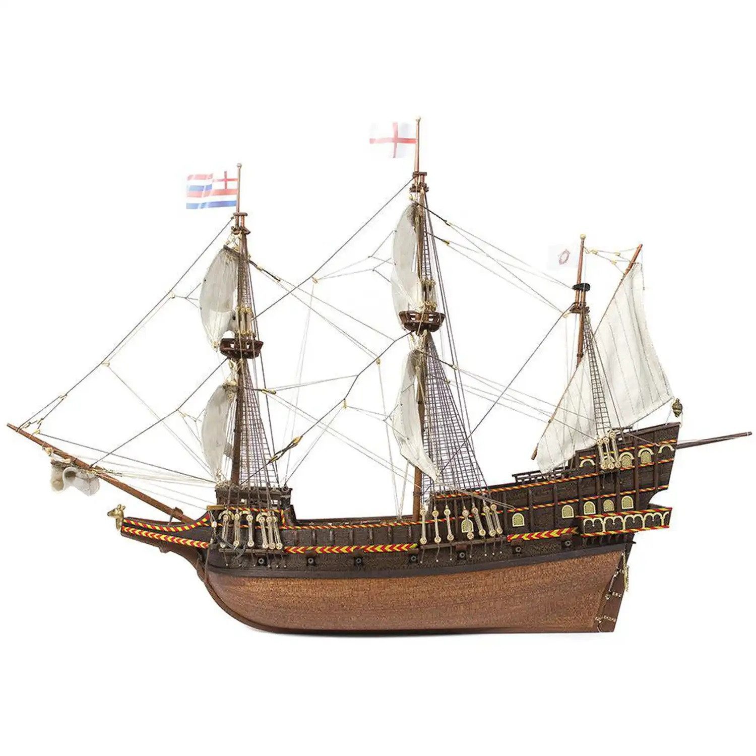 OcCre Modellbausatz Golden Hind Maßstab 1:85 Schiffsbausatz, (Schiff, 2370-tlg., Schiffsbausatz), Made in Europe