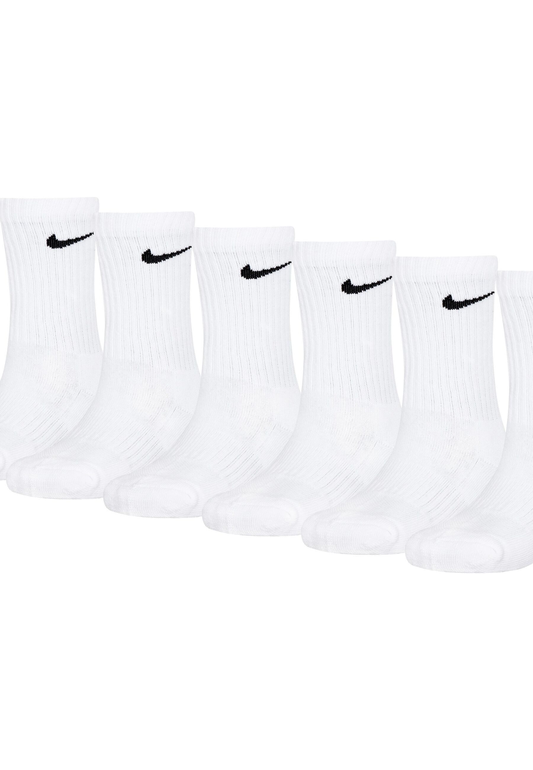 Nike Sportswear Socken NHB NIKE DF PERF BASIC CREW für Kinder geeignet, aus Baumwolle, Polyester und Elasthan