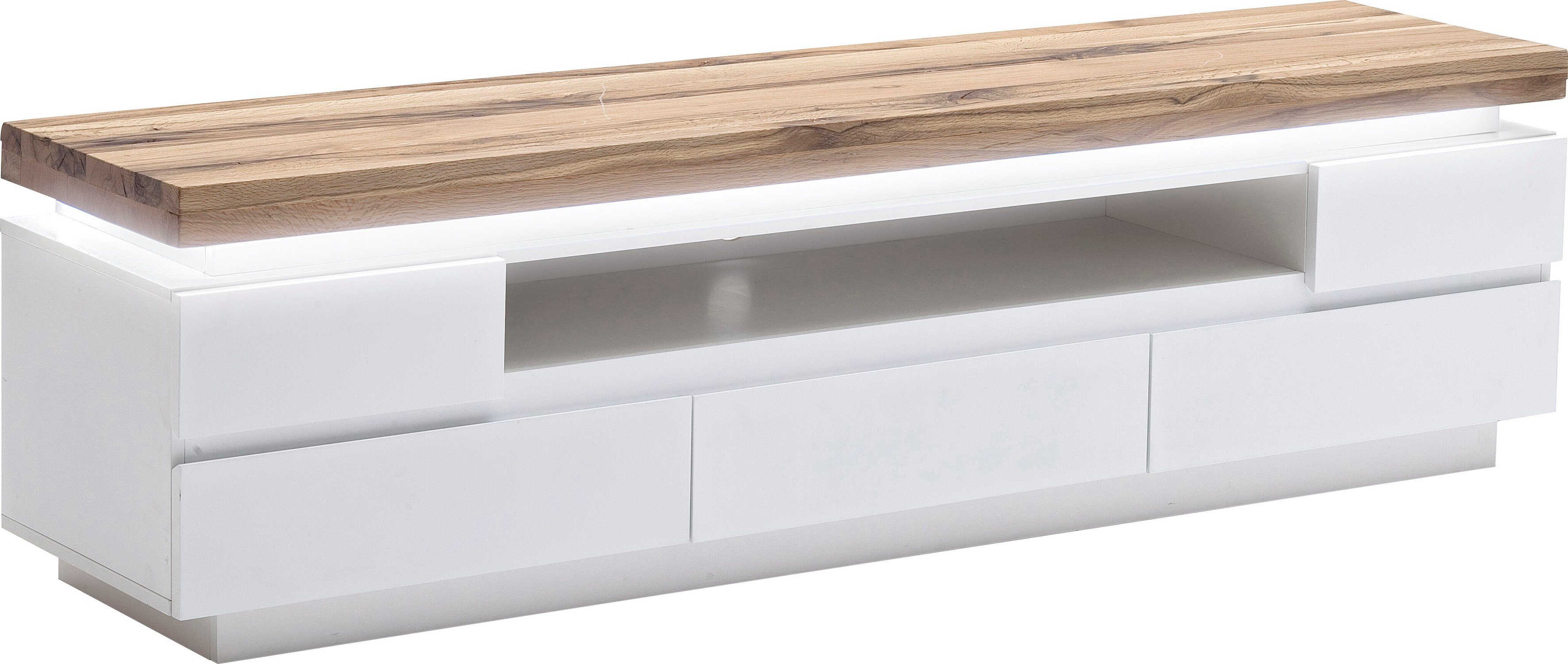 MCA furniture Lowboard Romina, mit LED günstig online kaufen