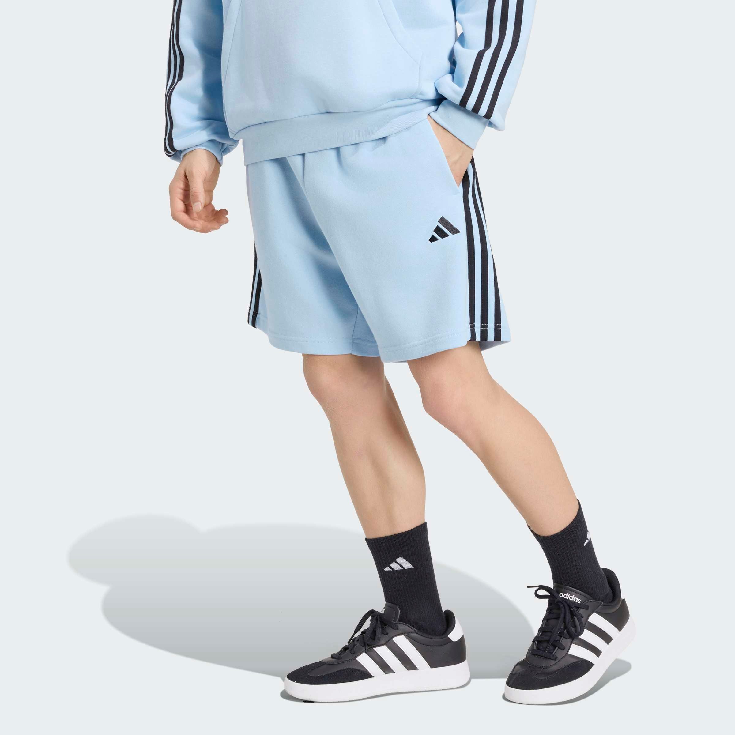 adidas Sportswear Shorts ESSENTIALS 3-STREIFEN, FRENCH TERRY