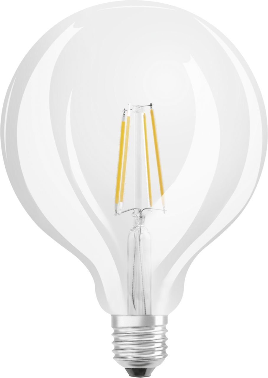 Osram LED-Leuchtmittel Osram LED Leuchtmittel Globe 125 E27 7W warmweiß, Nicht dimmbar
