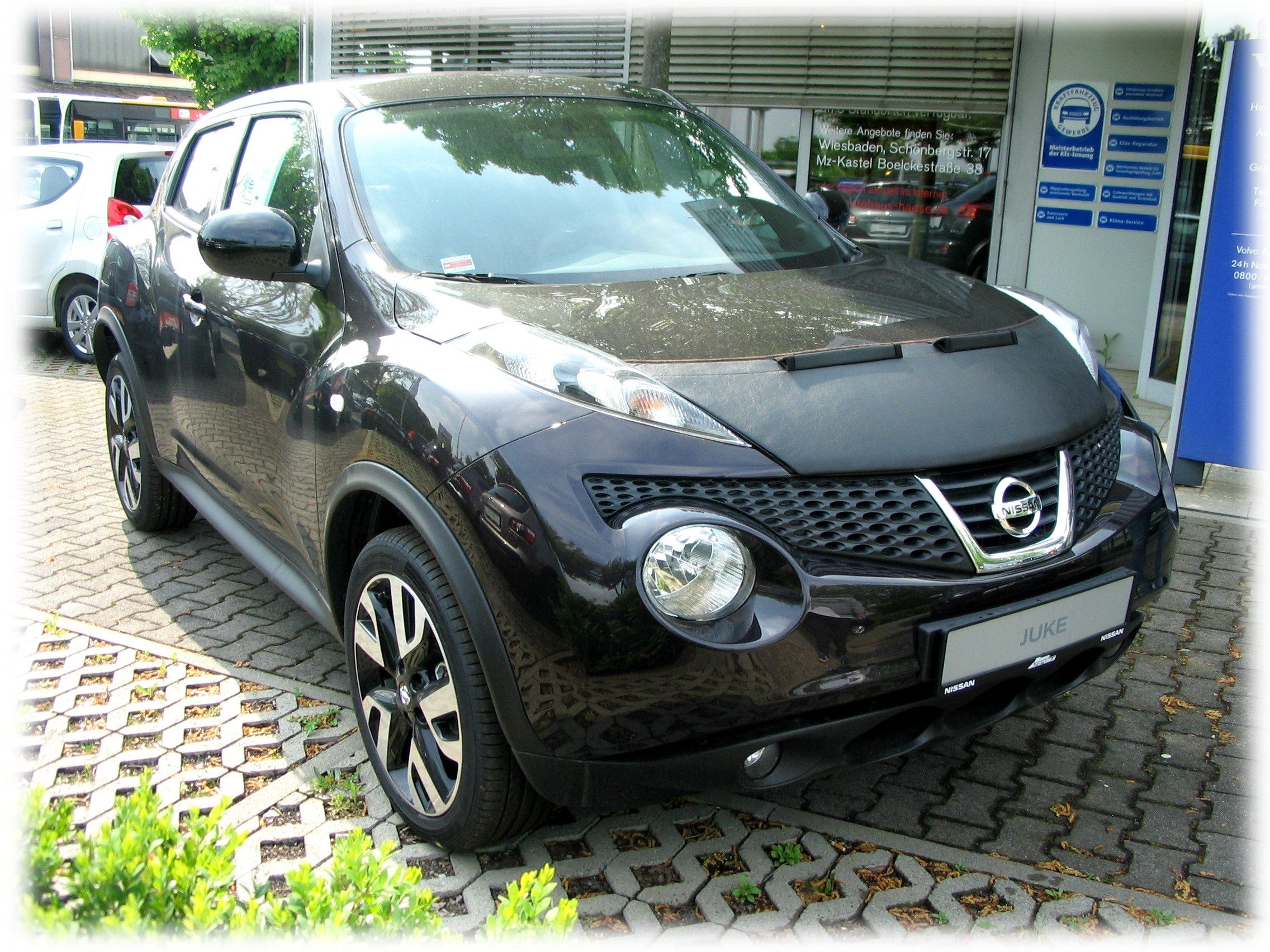 auto-bra Autoplane Steinschlagschutz kompatibel mit Nissan Juke 10-19 Haubenbra