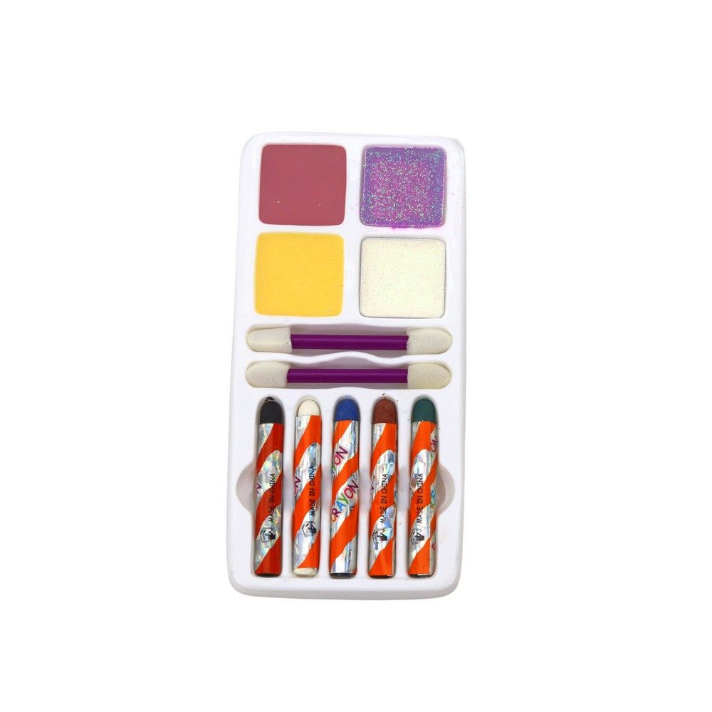 LEAN TOYS Schmink-Set Kinderschminke Gesichtsfarben Schminkstifte, 1-tlg., 5 Buntstifte, abwaschbar, parabenfrei, auf Wasserbasis, abwaschbar, ab 5 Jahren