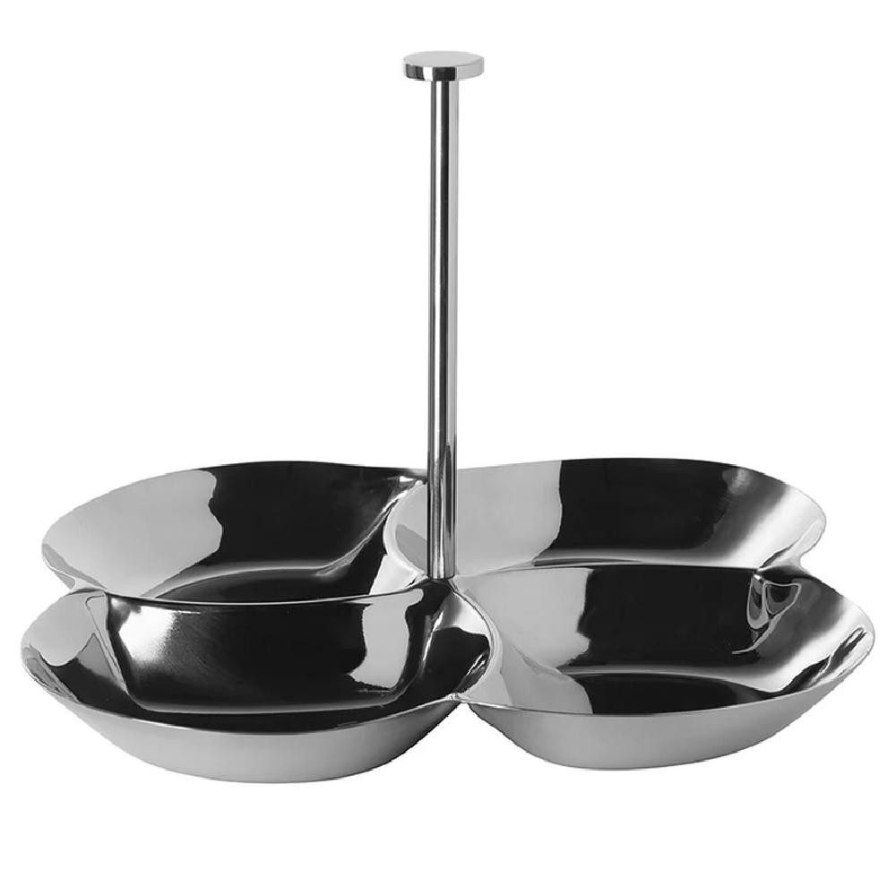 Fink Etagere Menage Servierschale Cody Edelstahl