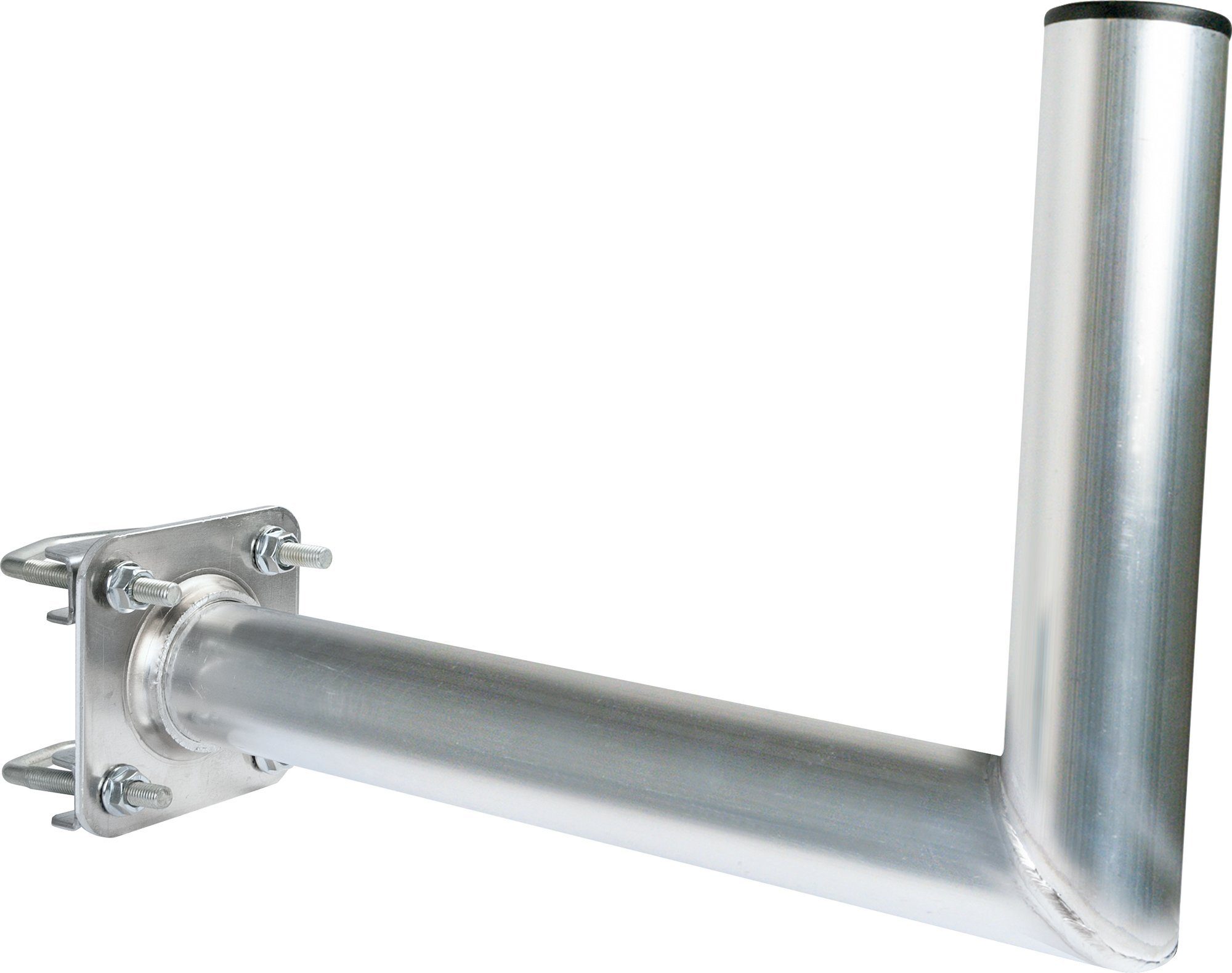 Schwaiger SAT-Halterung MAL30A 001, (Befestigung universell verstellbar, Wandabstand 30cm, Druchmesser 48mm, silber)