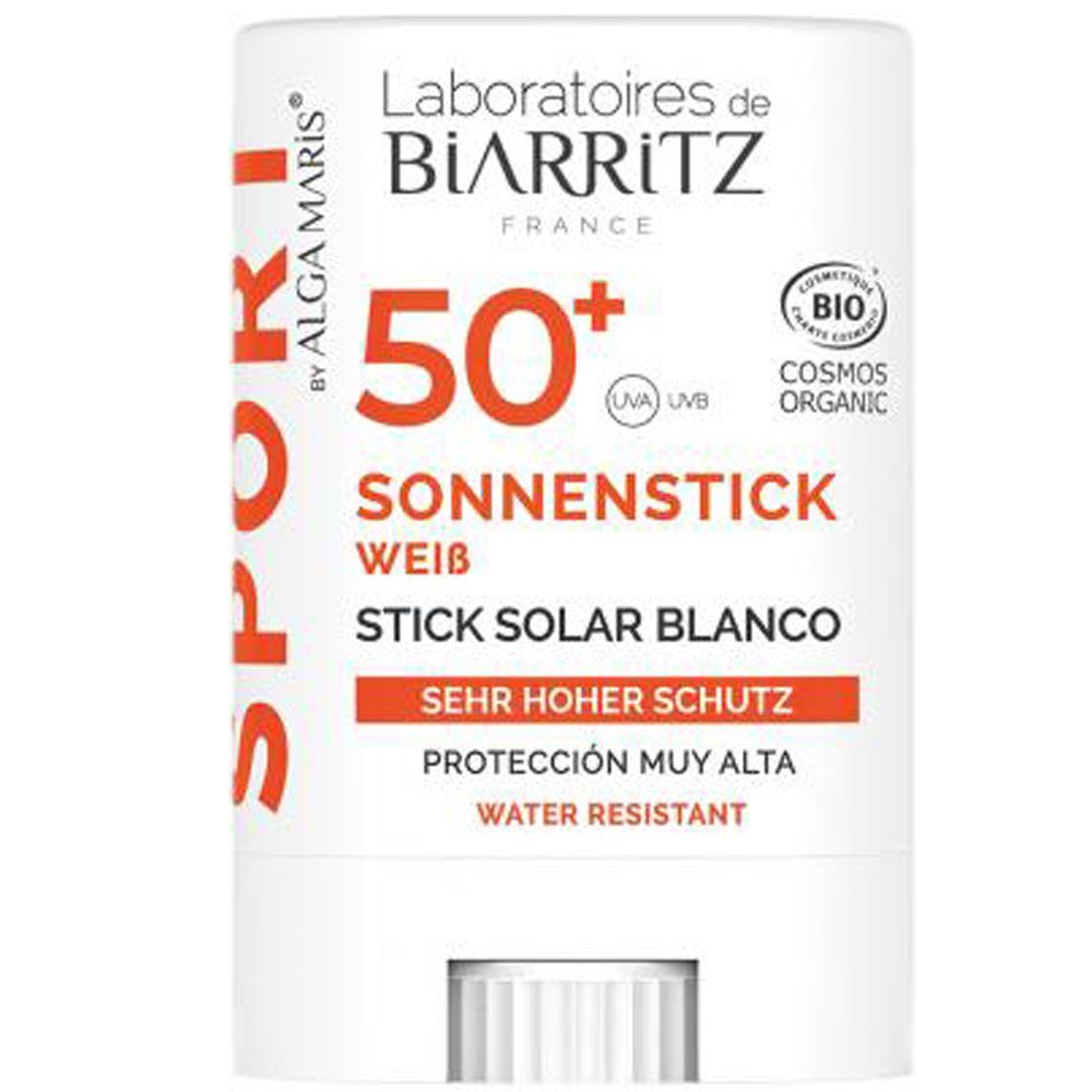 Laboratoires Biarritz Sonnenschutzcreme Alga Sonnenstick 12 LSF, g Maris Weisser