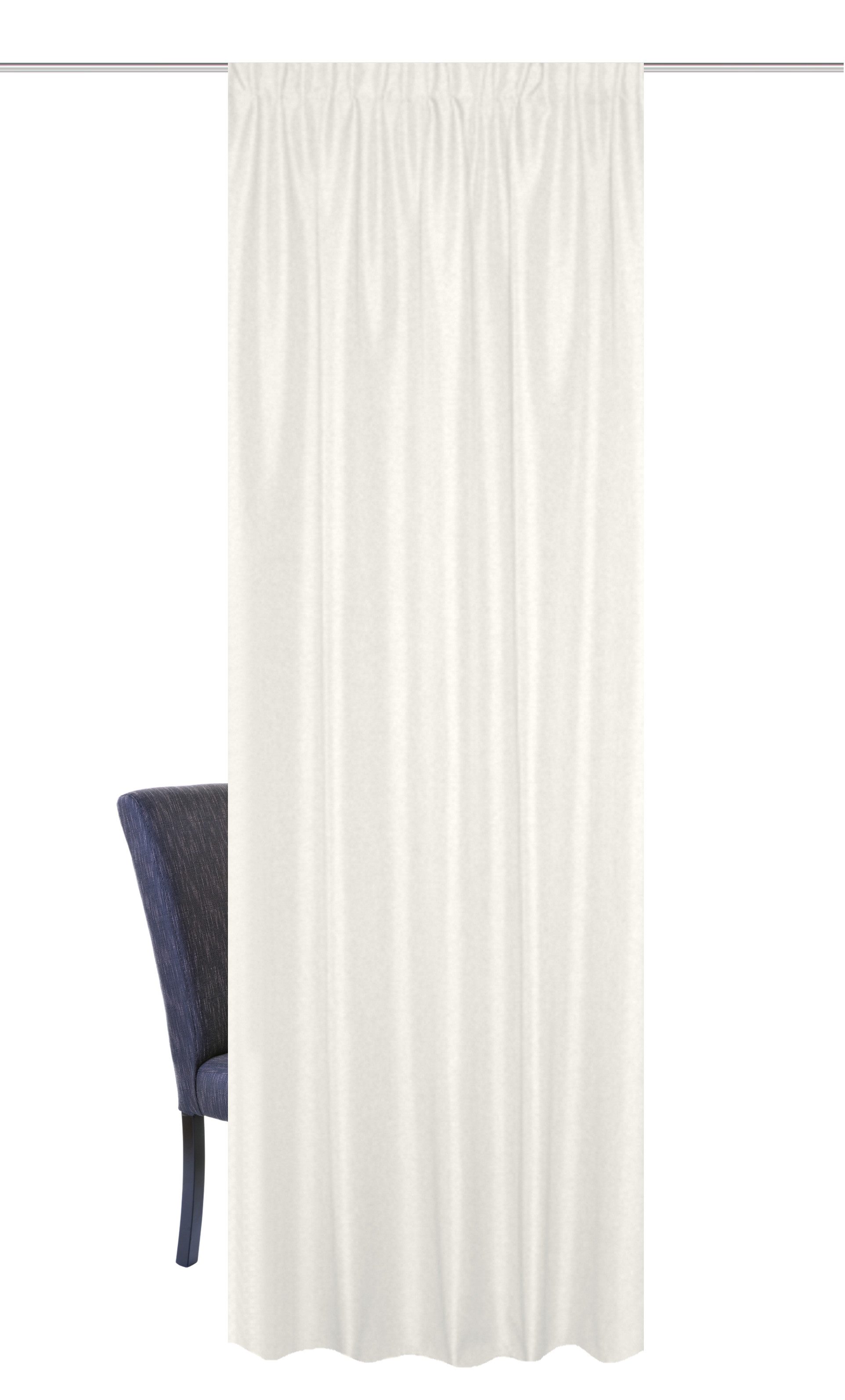 Home Basics Gardine ESKIMO (1 St), Multifunktionsband, blickdicht, Polyester, Thermostoff Uni ESKIMO