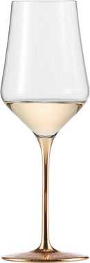 Eisch Weißweinglas RAVI GOLD, Made in Germany, Kristallglas, in Handarbeit veredelt mit 24karätigem Gold, 380ml, 2-teilig