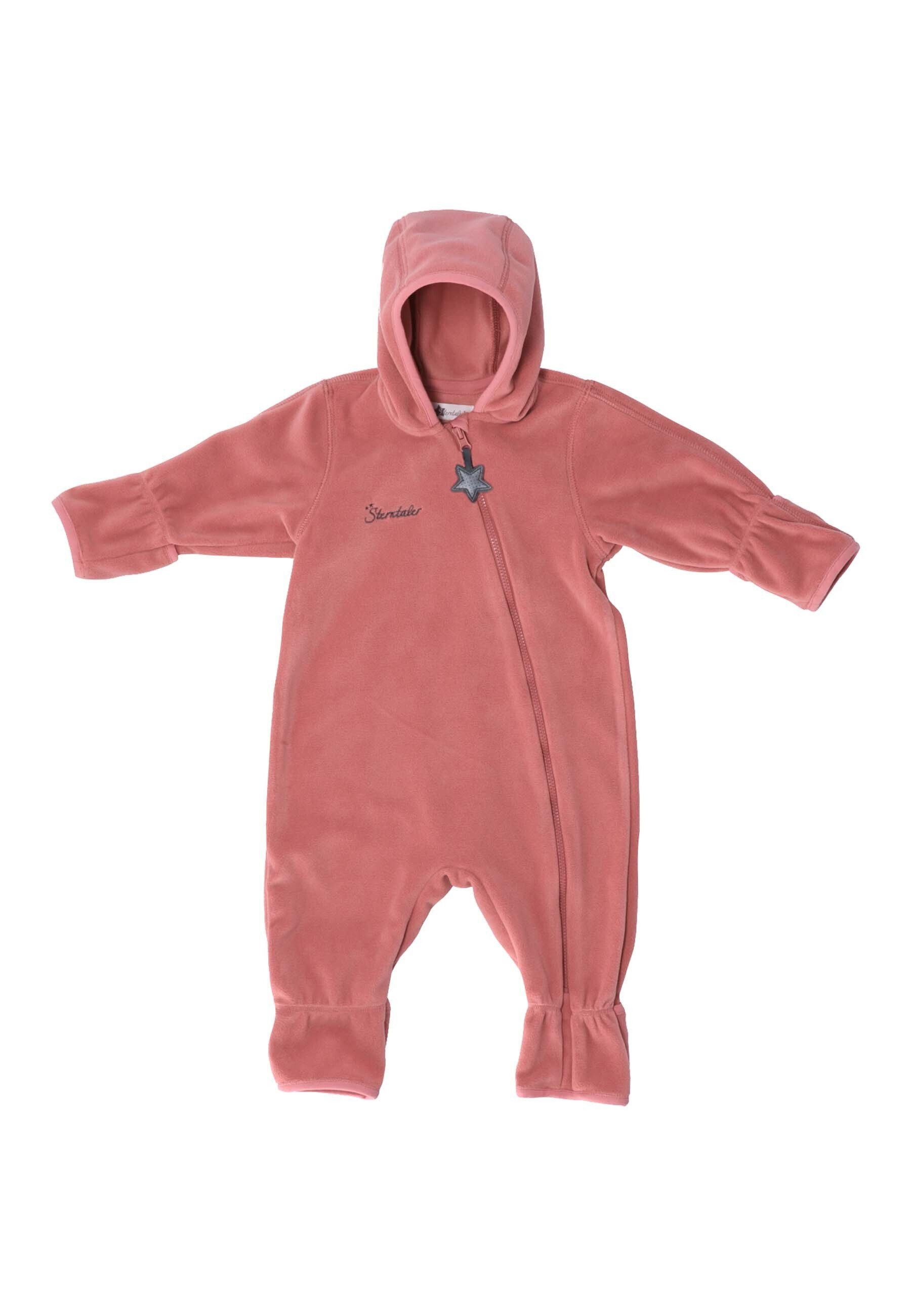 Sterntaler® Overall Overall Microfleece (1-tlg) rosa