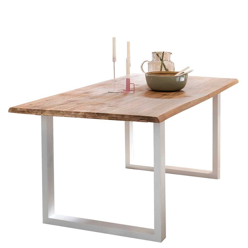 Pharao24 Baumkantentisch Pafigo, aus Massivholz, mit Baumkante. € 669,00