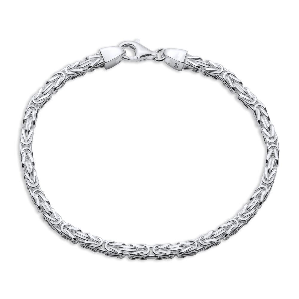 JEWLIX Armband Königsketten Design 3,2 mm vierkant aus Sterlingsilber KA003 günstig online kaufen