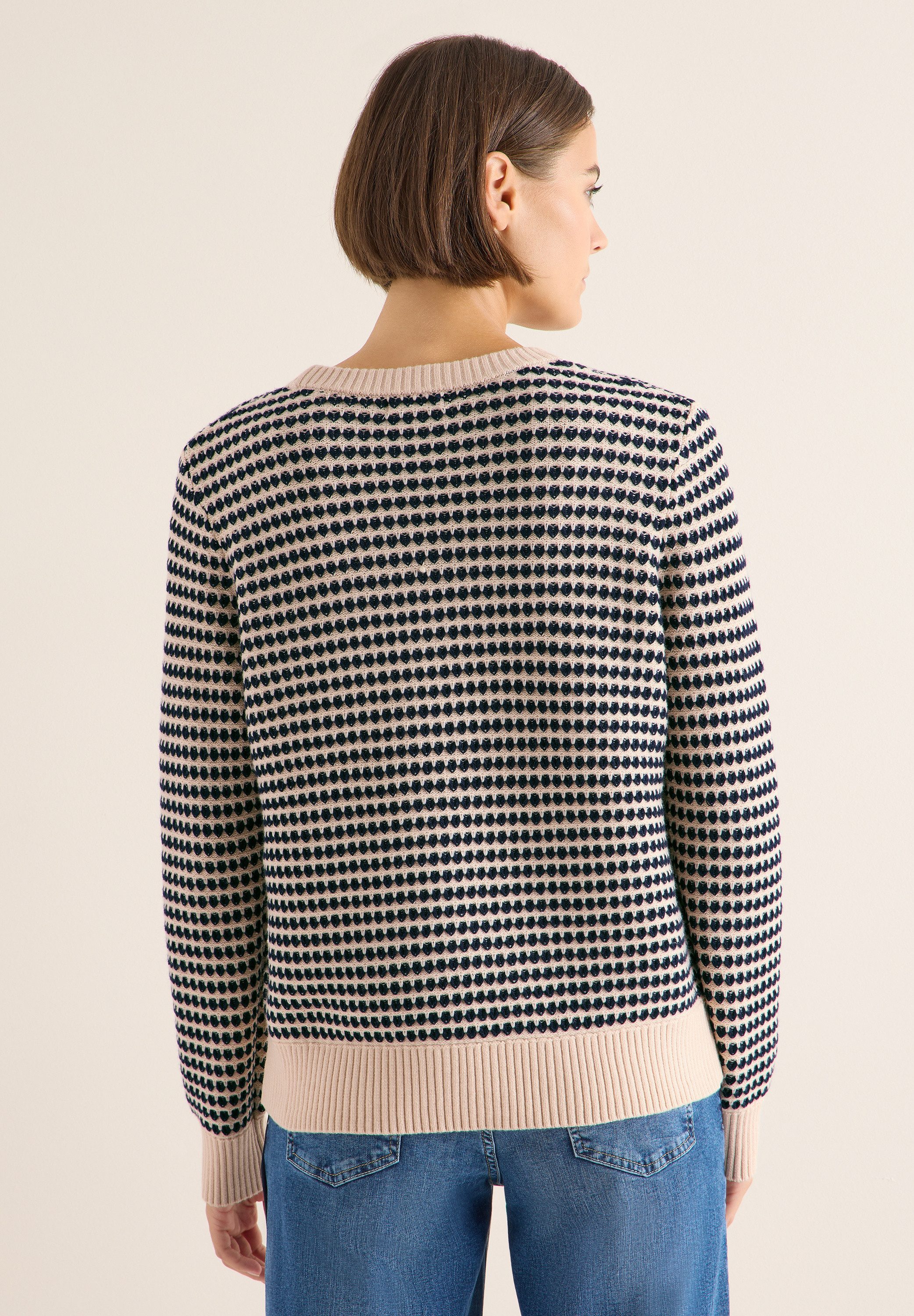 CECIL Strickpullover aus softem Materialmix günstig online kaufen